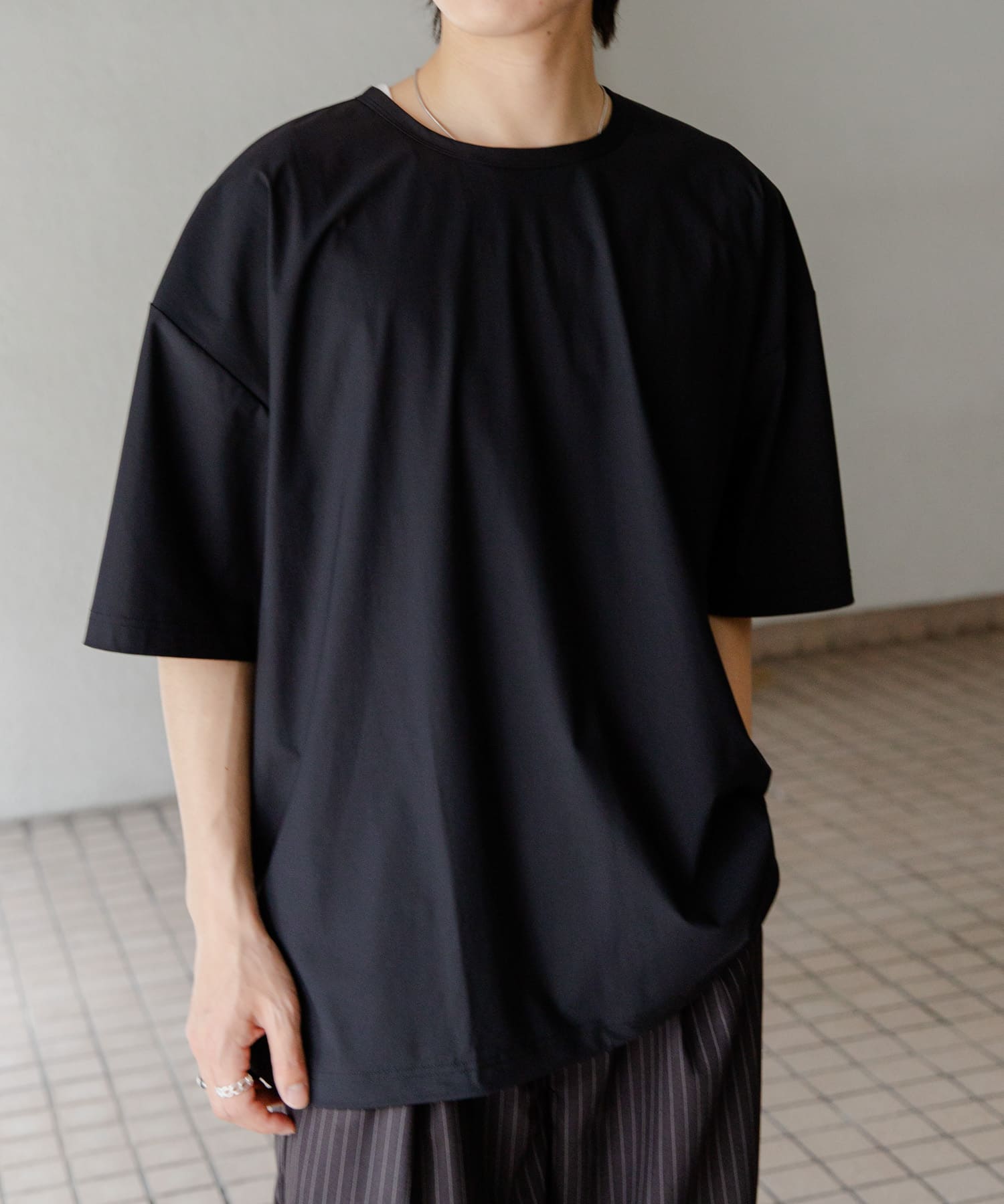 身長：173cm サイズ：L