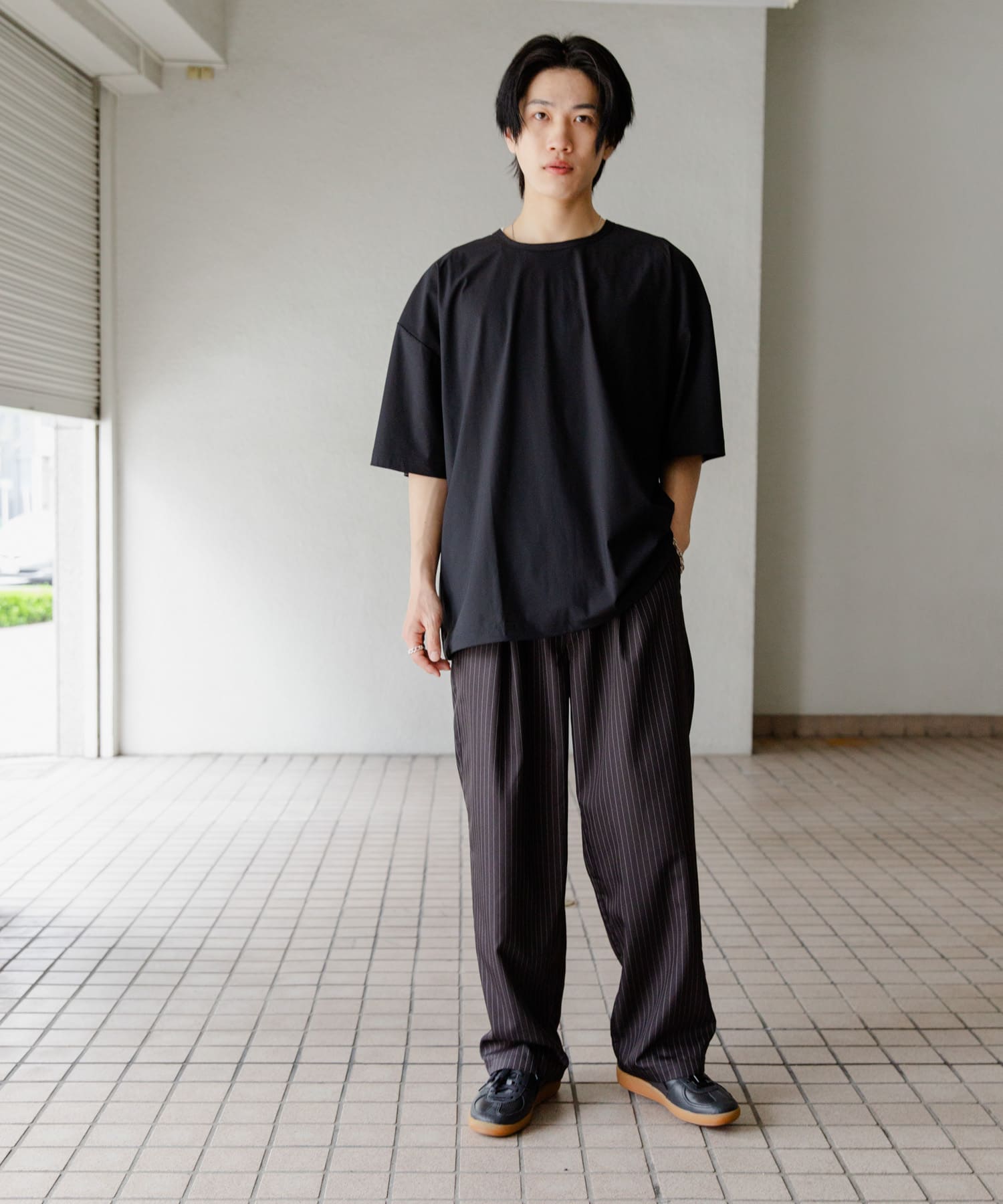 身長：173cm サイズ：L