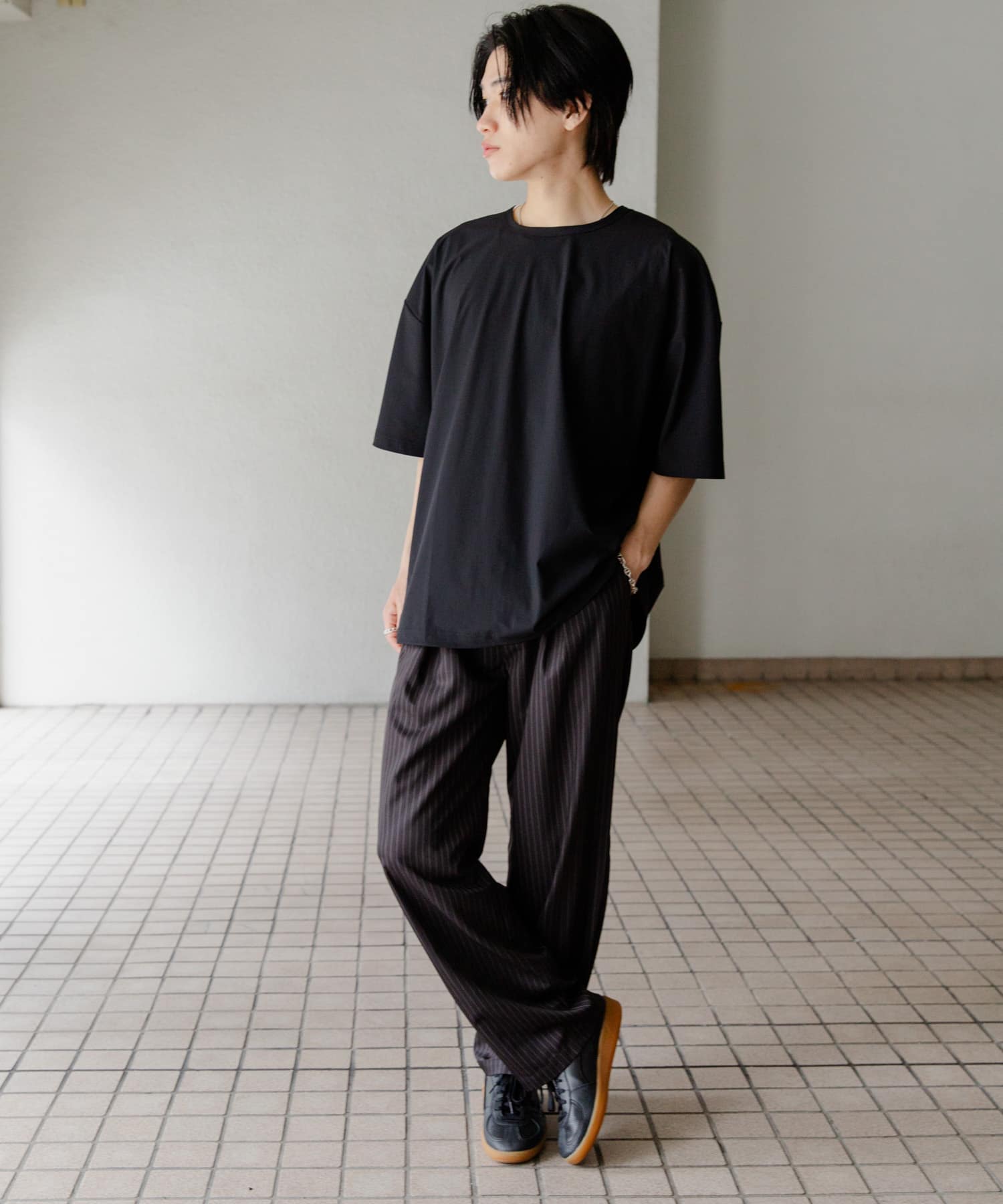 身長：173cm サイズ：L