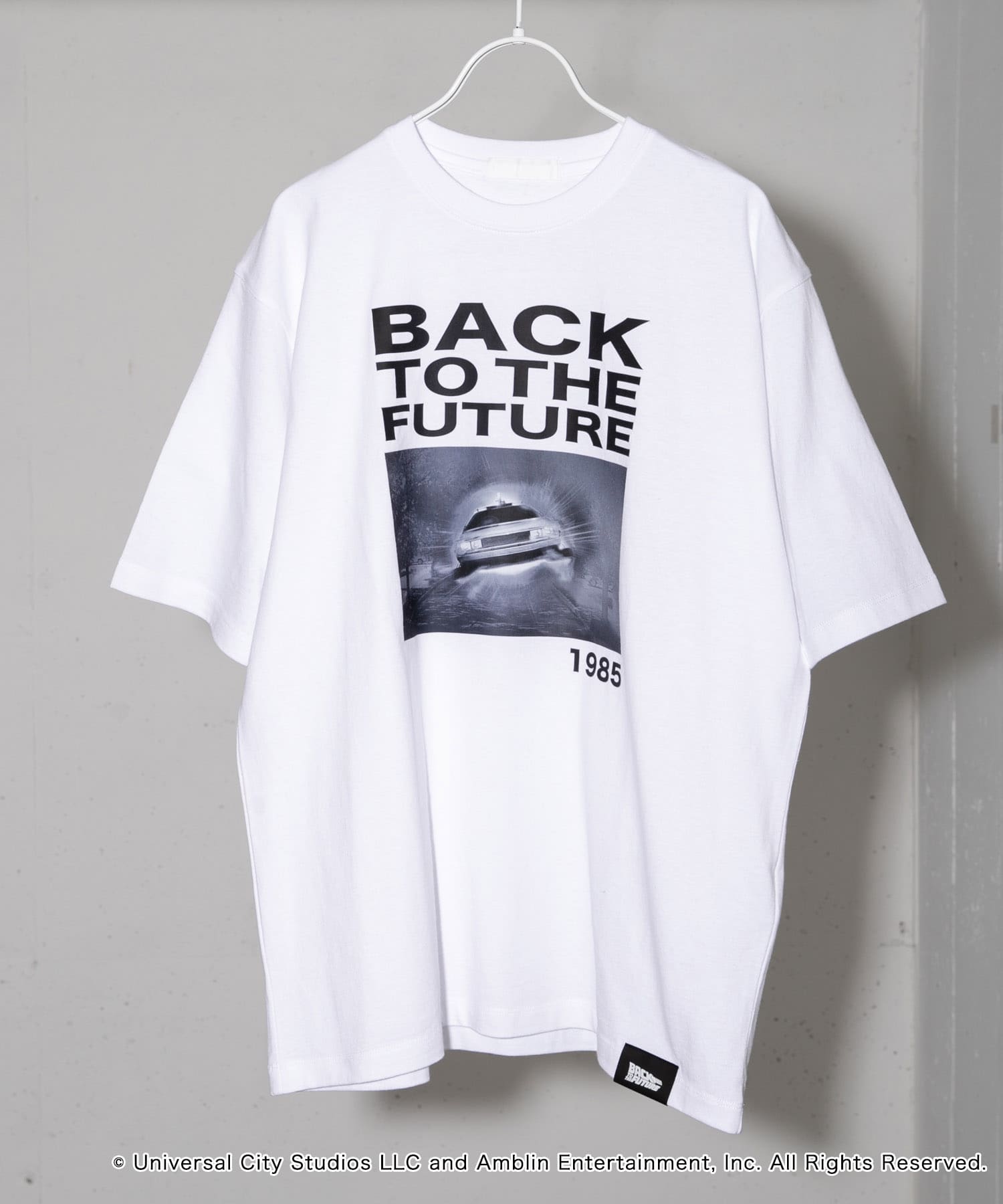 『別注』SENSE OF PLACE×BTTF　クルーネックプリントTシャツ A WHITE M
