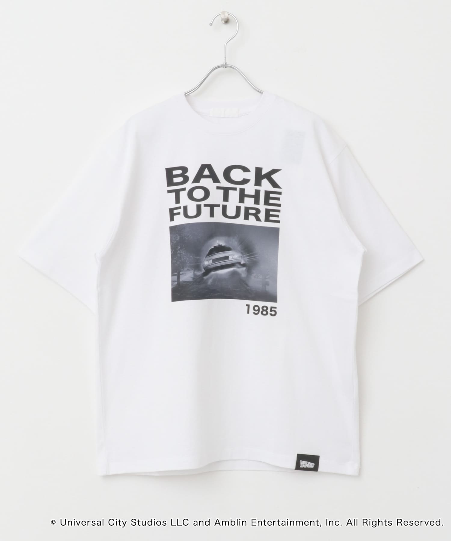 『別注』SENSE OF PLACE×BTTF　クルーネックプリントTシャツ A WHITE M
