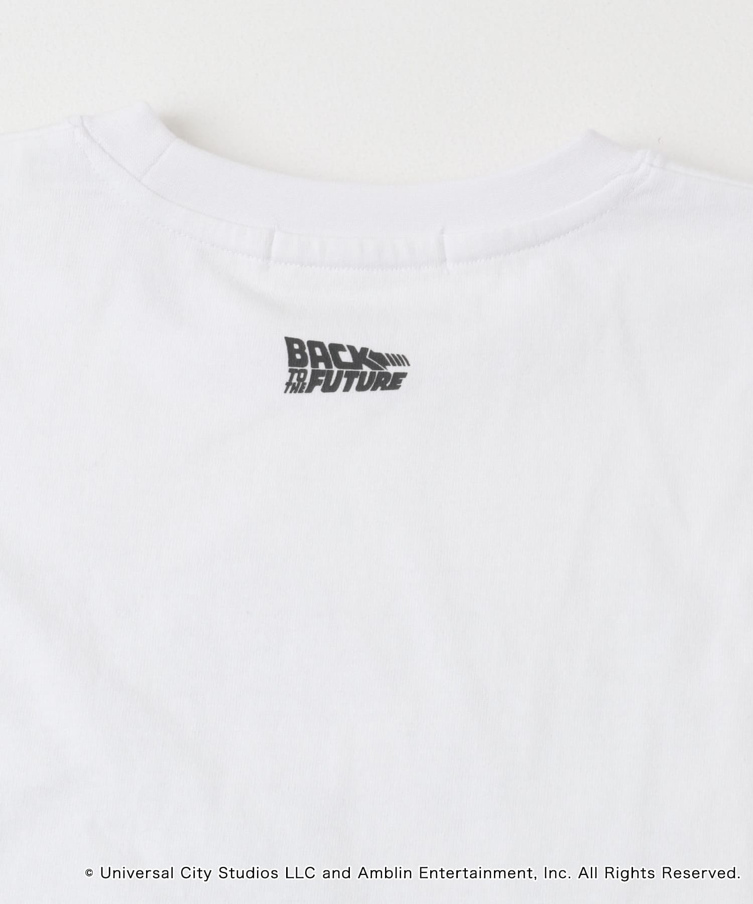 『別注』SENSE OF PLACE×BTTF　クルーネックプリントTシャツ A WHITE M