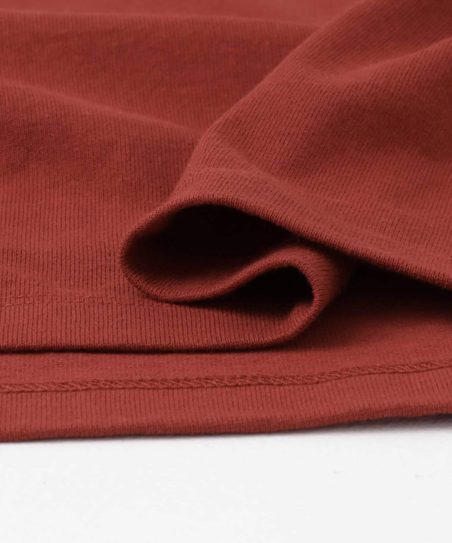 『別注』SENSE OF PLACE×BTTF　クルーネックプリントTシャツ A RED M