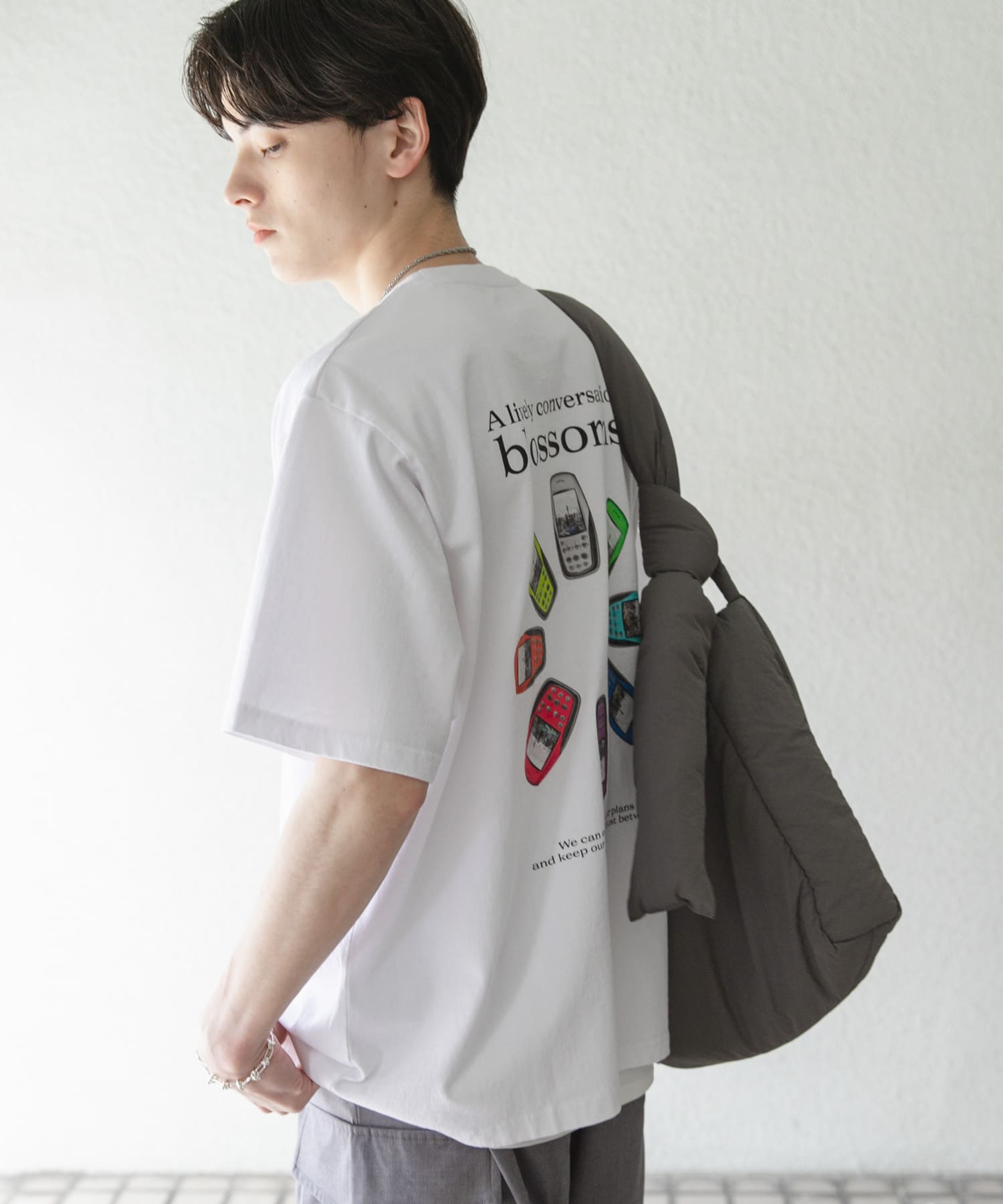 DEVICE ショートスリーブプリント Tシャツ A