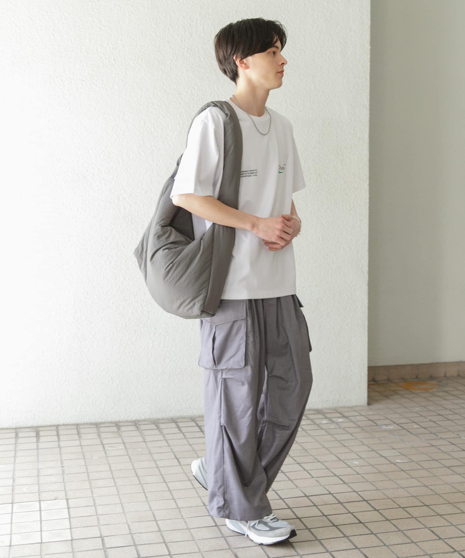 身長：173cm サイズ：L