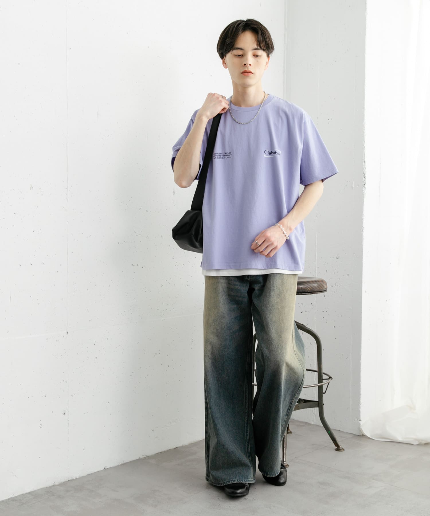 身長：173cm サイズ：L