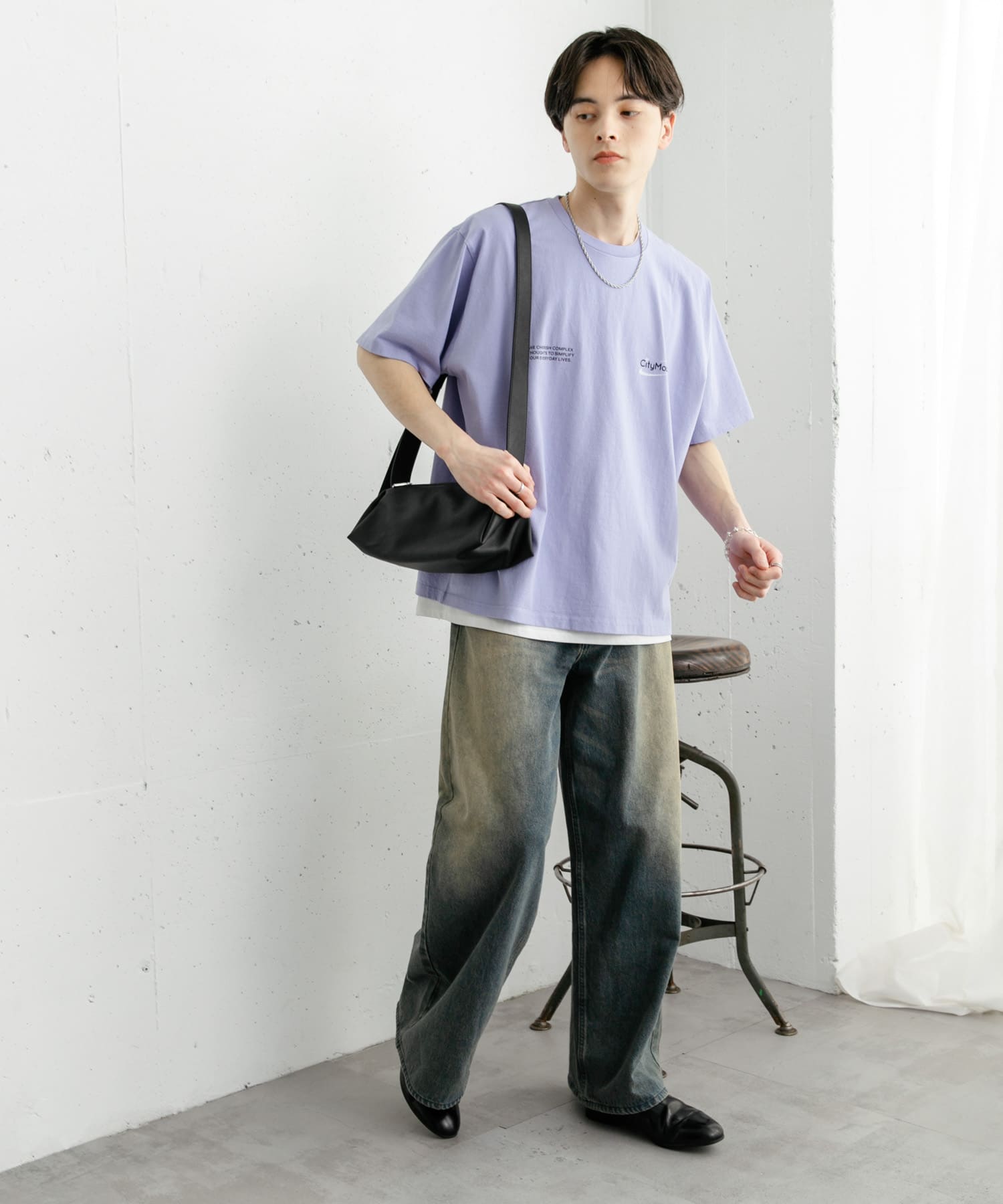 身長：173cm サイズ：L