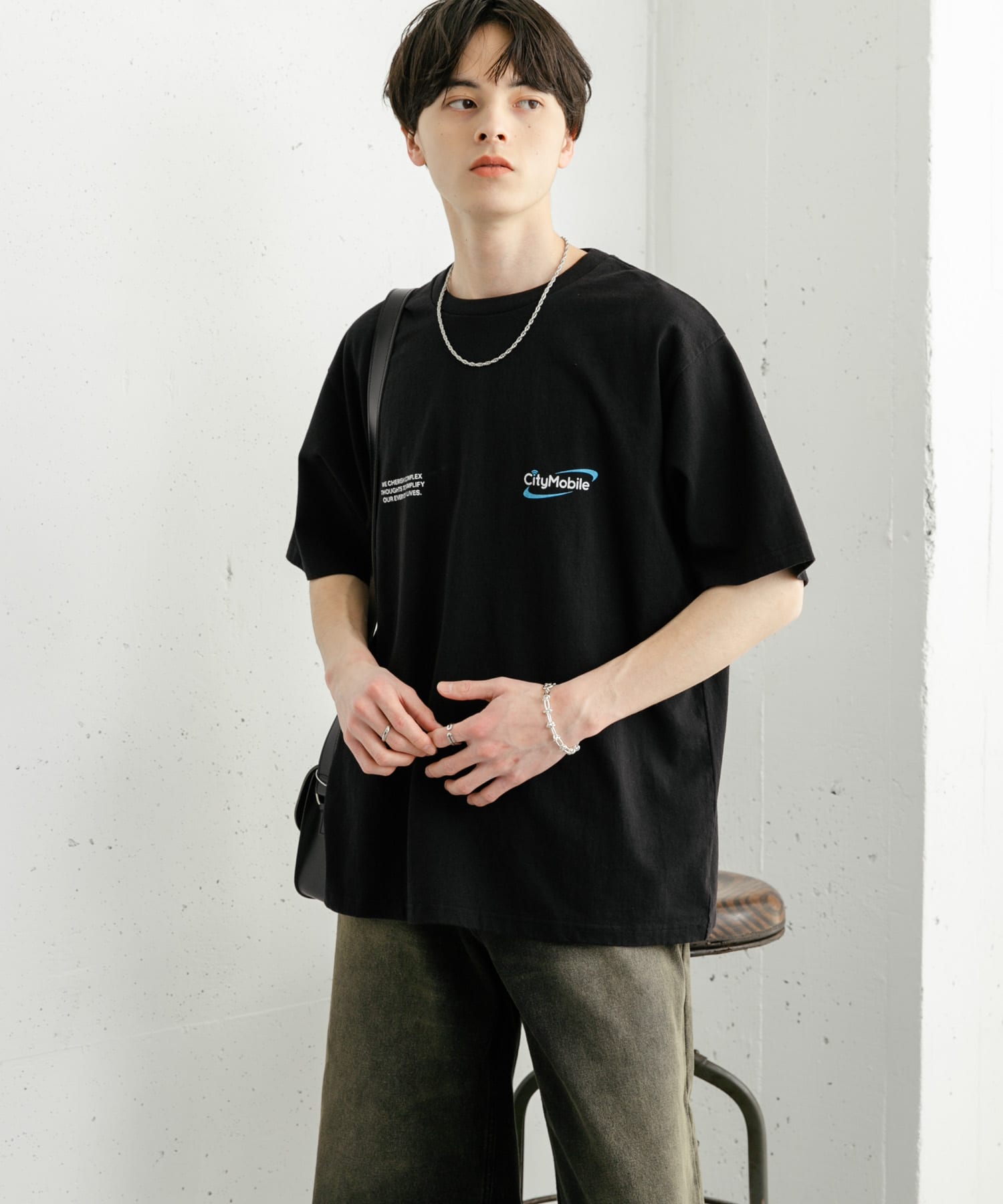身長：173cm サイズ：L