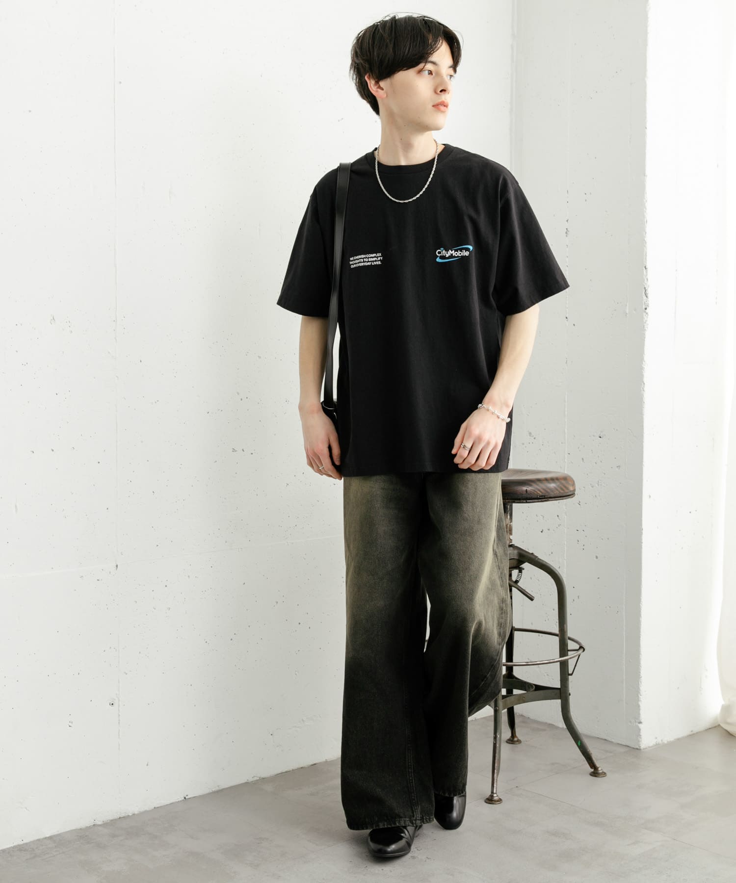 身長：173cm サイズ：L