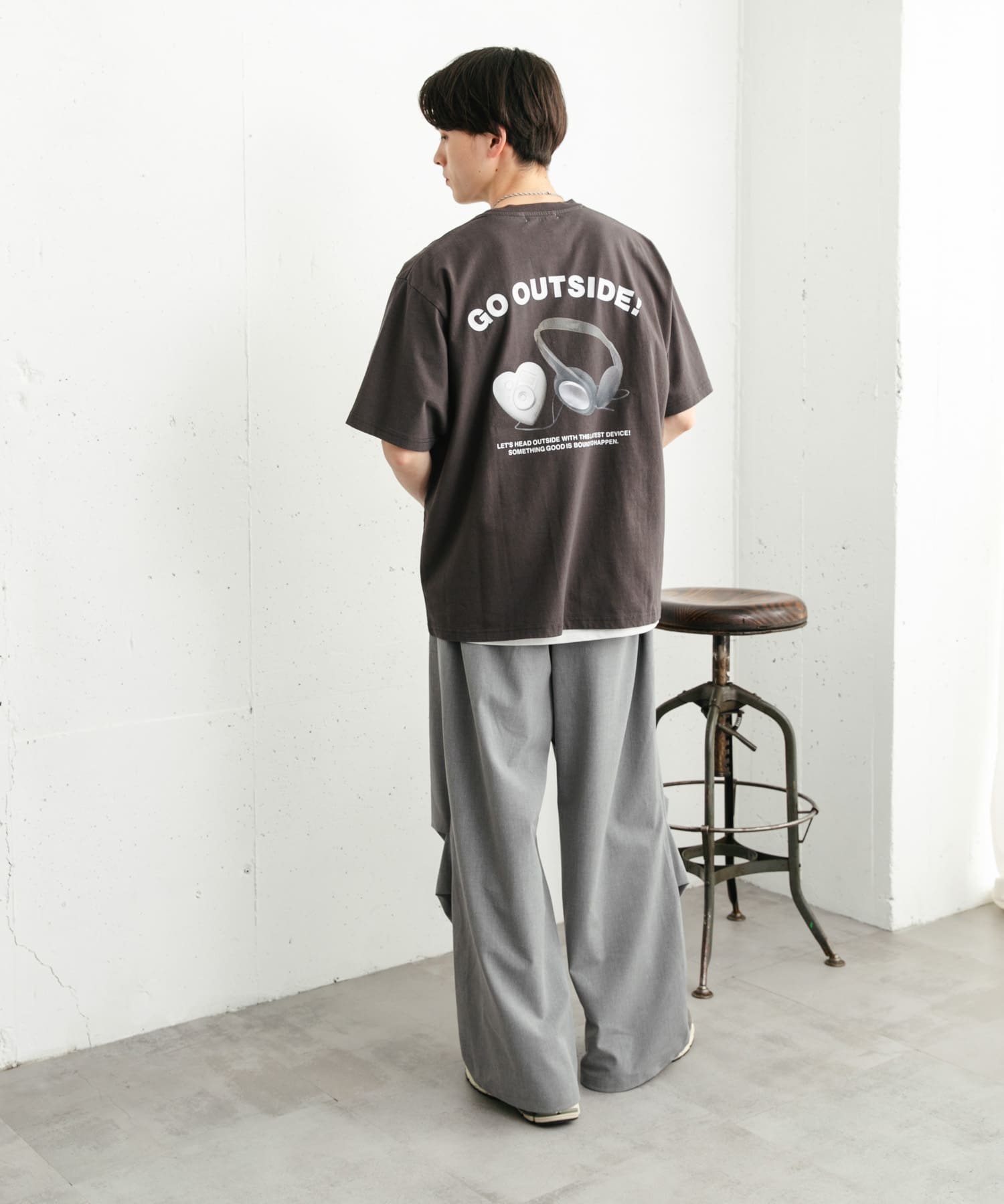 身長：173cm サイズ：L