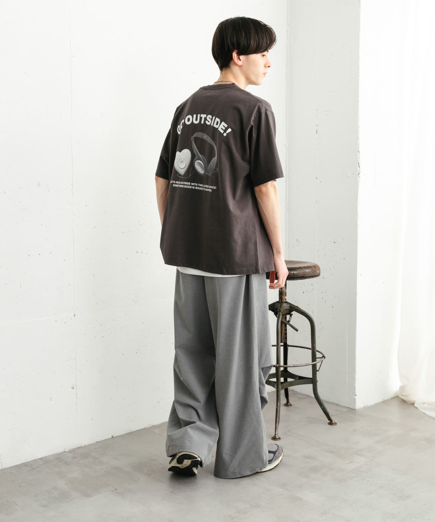 身長：173cm サイズ：L