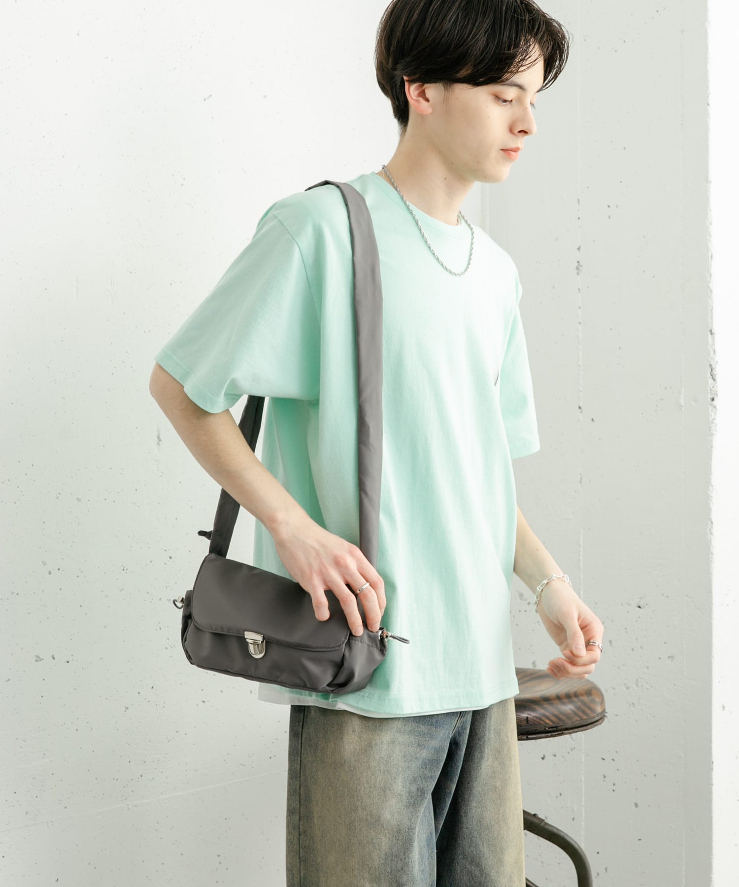 身長：173cm サイズ：L