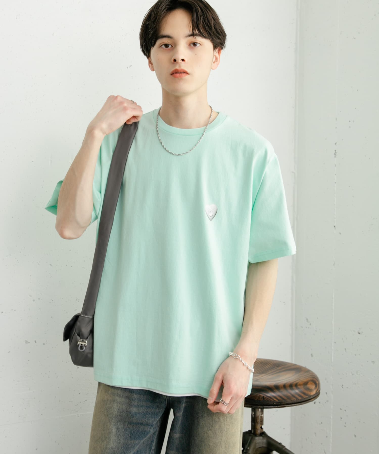 身長：173cm サイズ：L