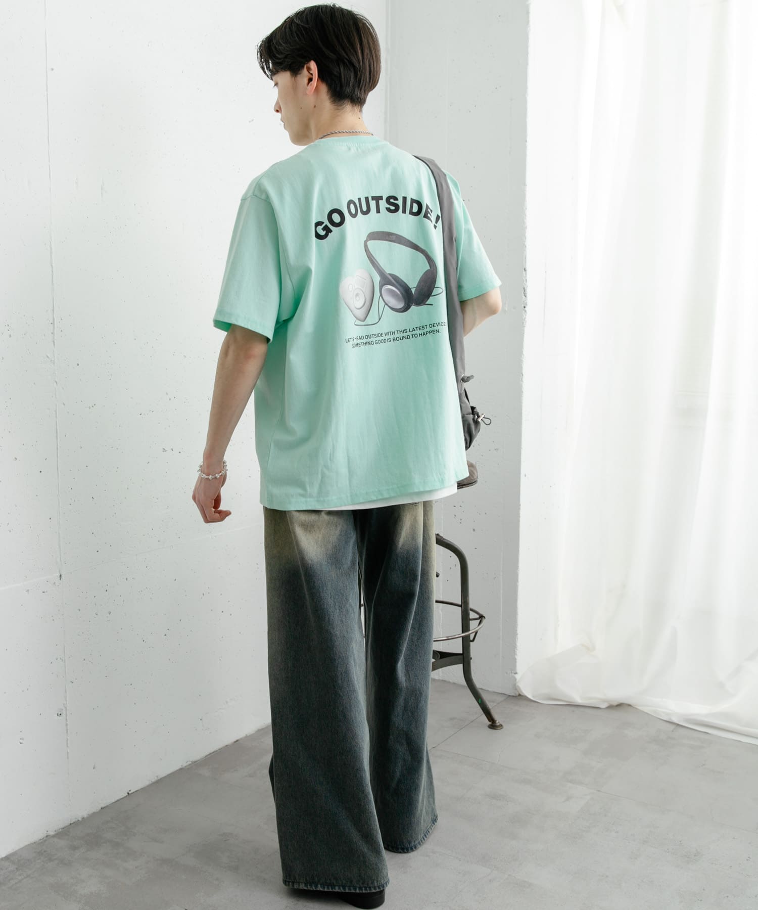 身長：173cm サイズ：L