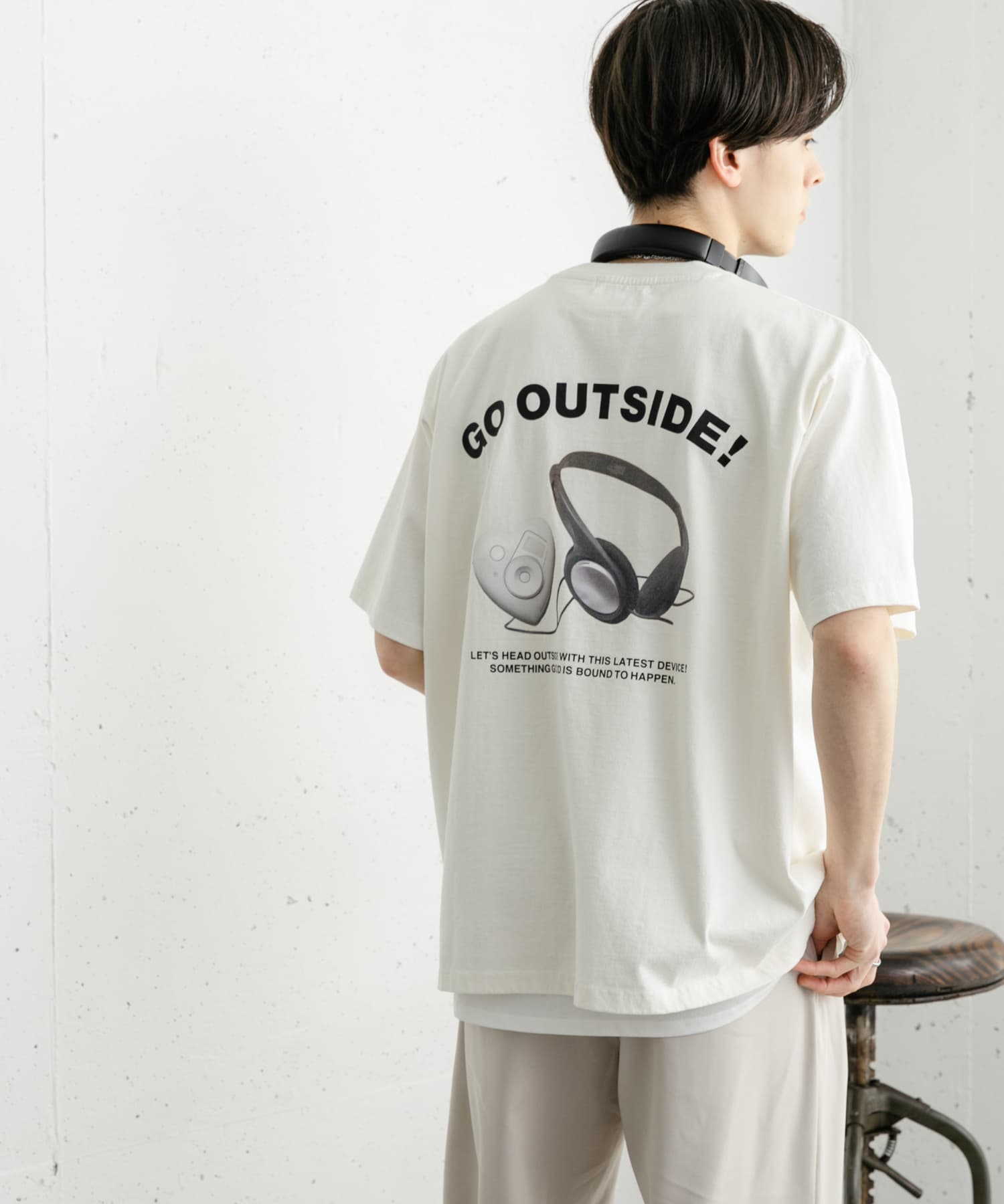 身長：173cm サイズ：L