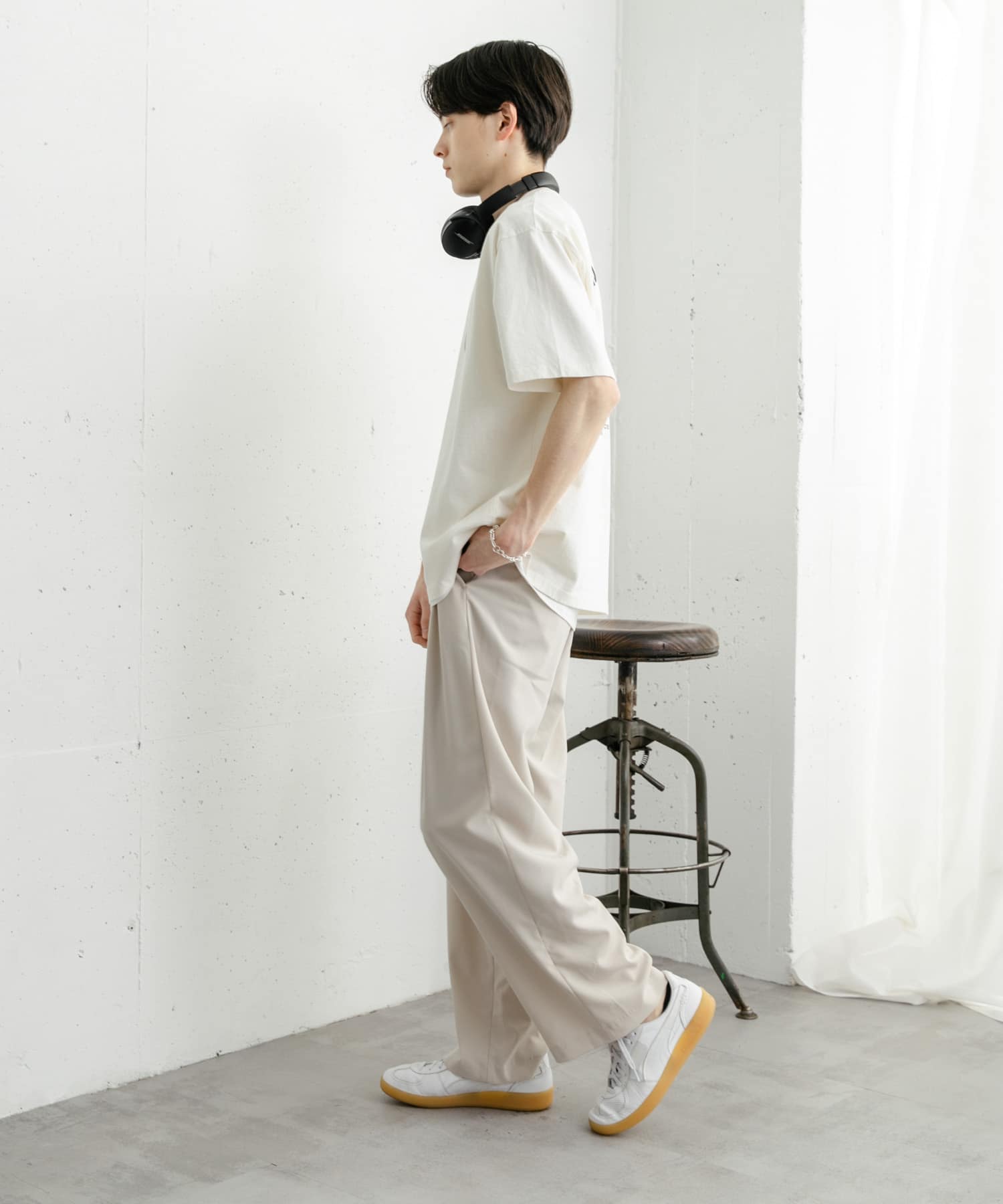 身長：173cm サイズ：L