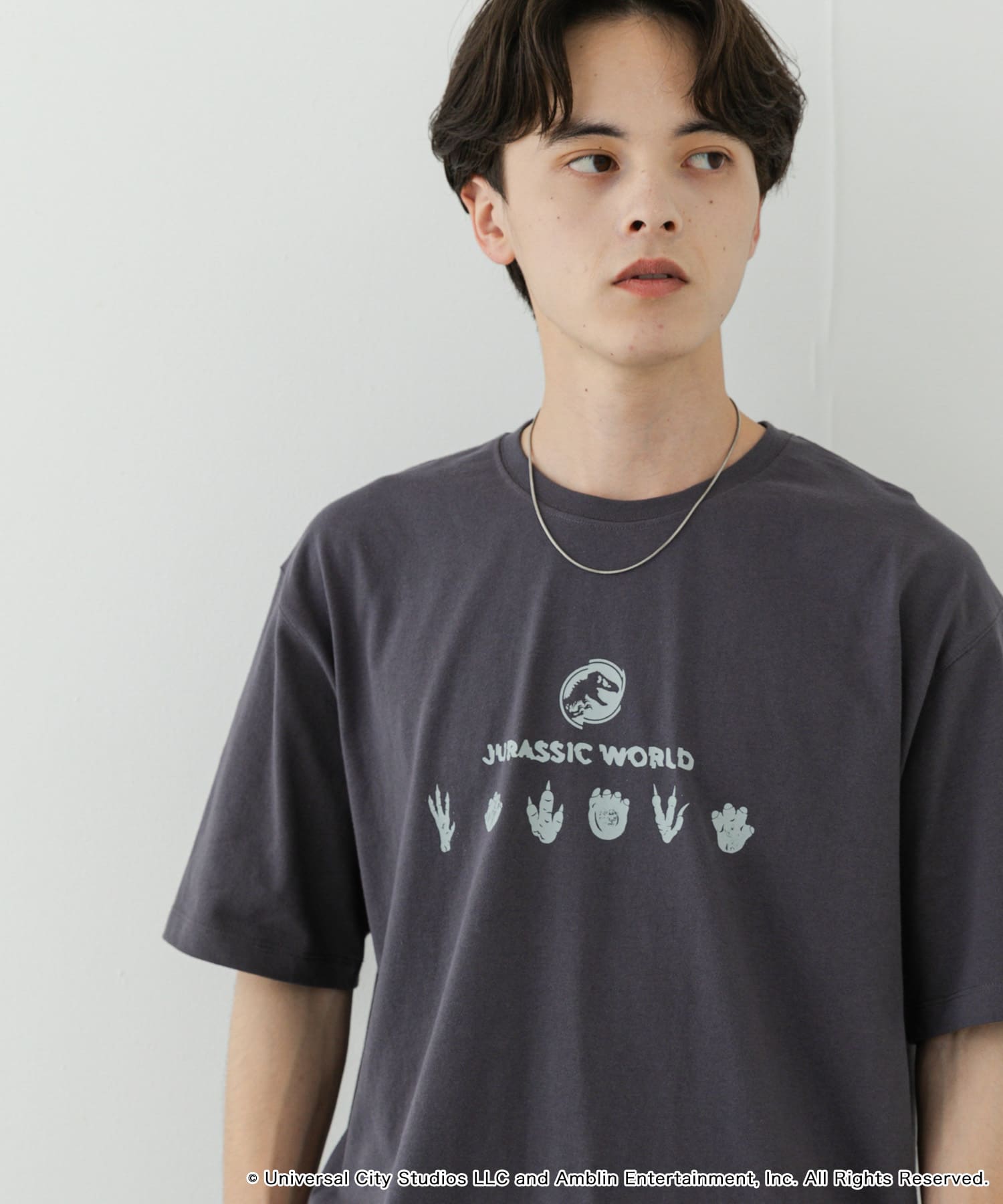 『別注』Jurassic World×SENSE OF PLACE　T-SHIRTS/B
