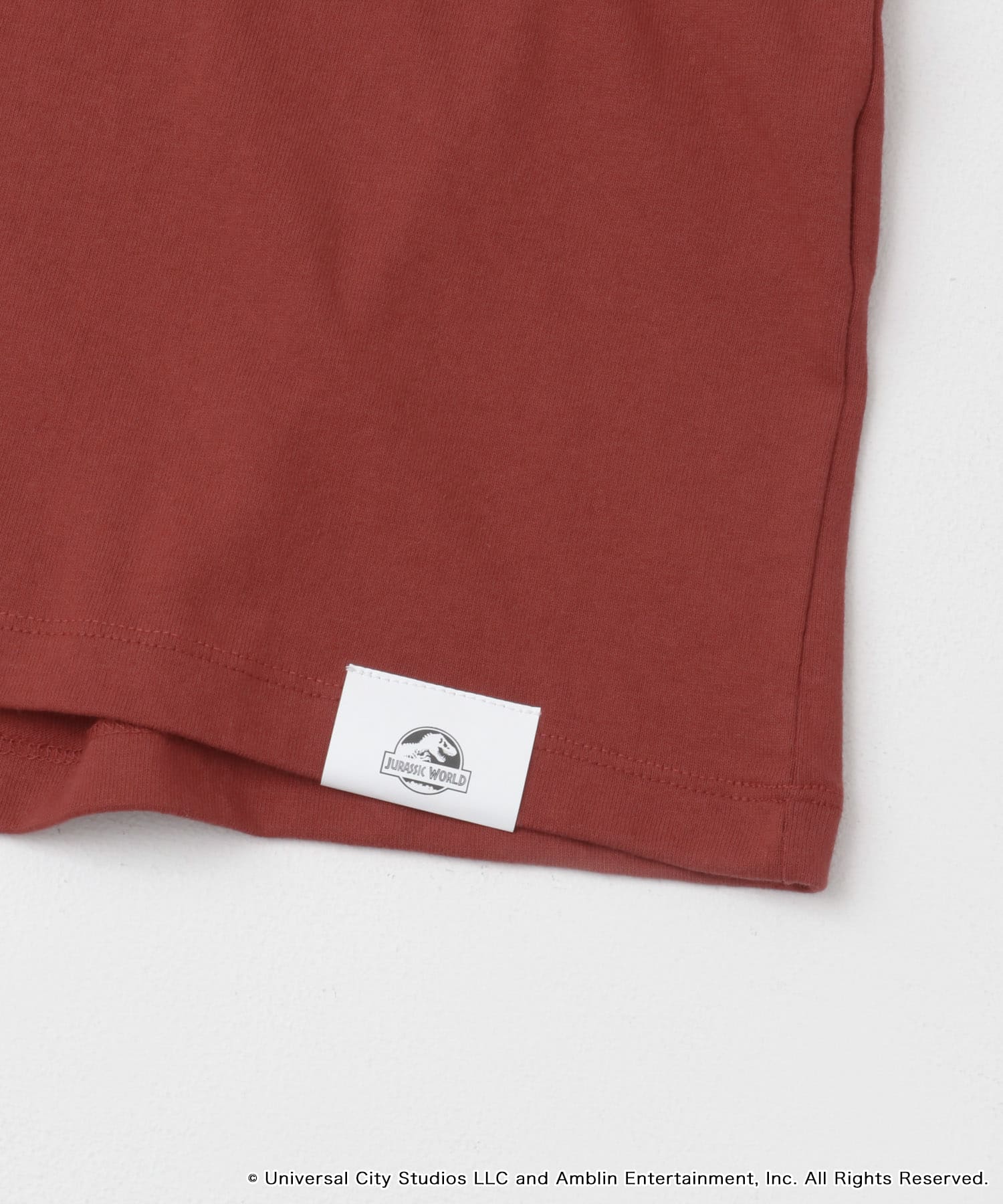 『別注』Jurassic World×SENSE OF PLACE　T-SHIRTS/B RED M