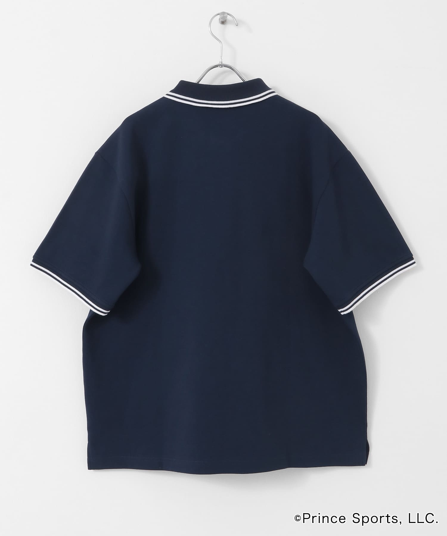 『別注』prince　ポロシャツ NAVY M