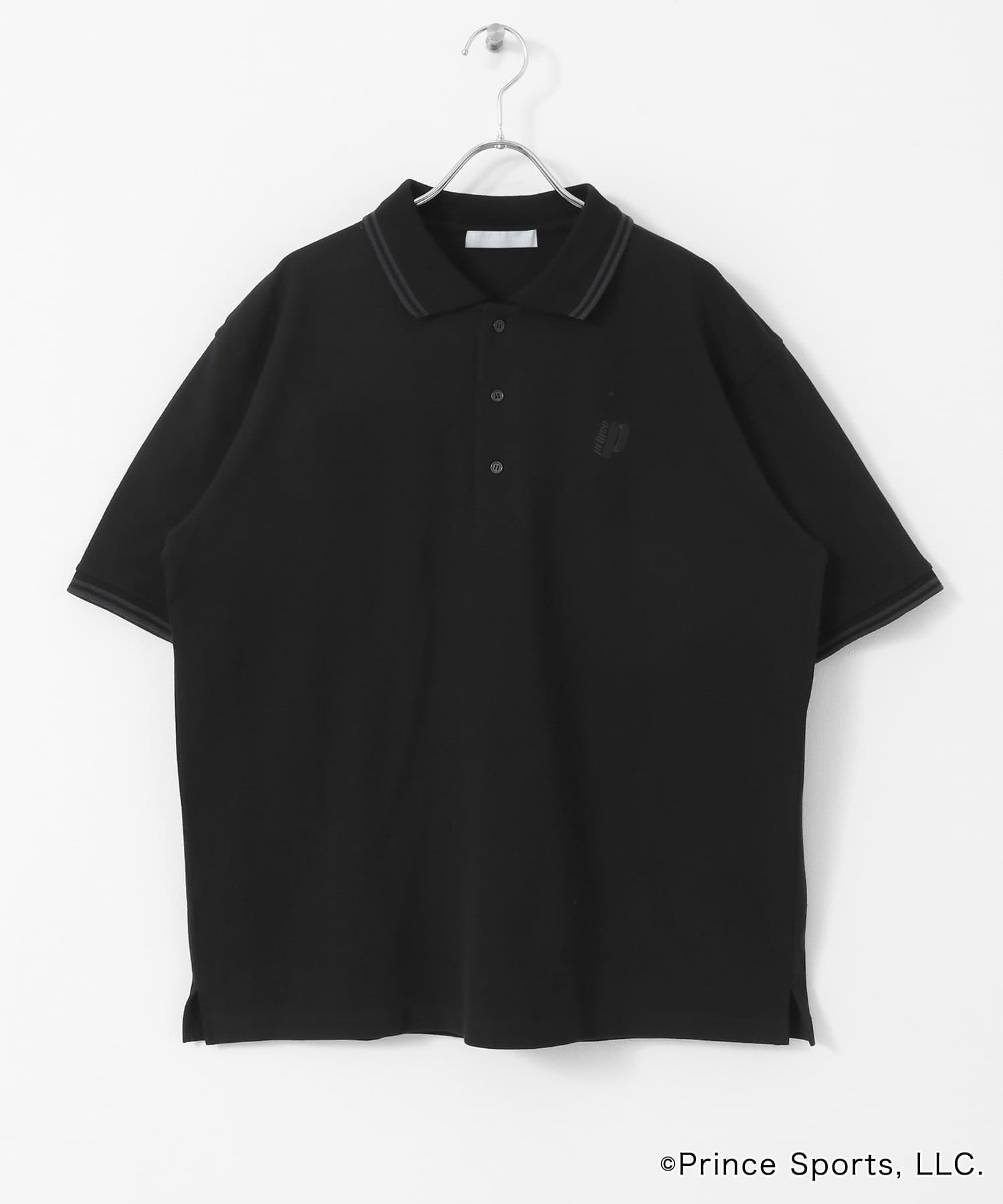 『別注』prince　ポロシャツ BLACK M