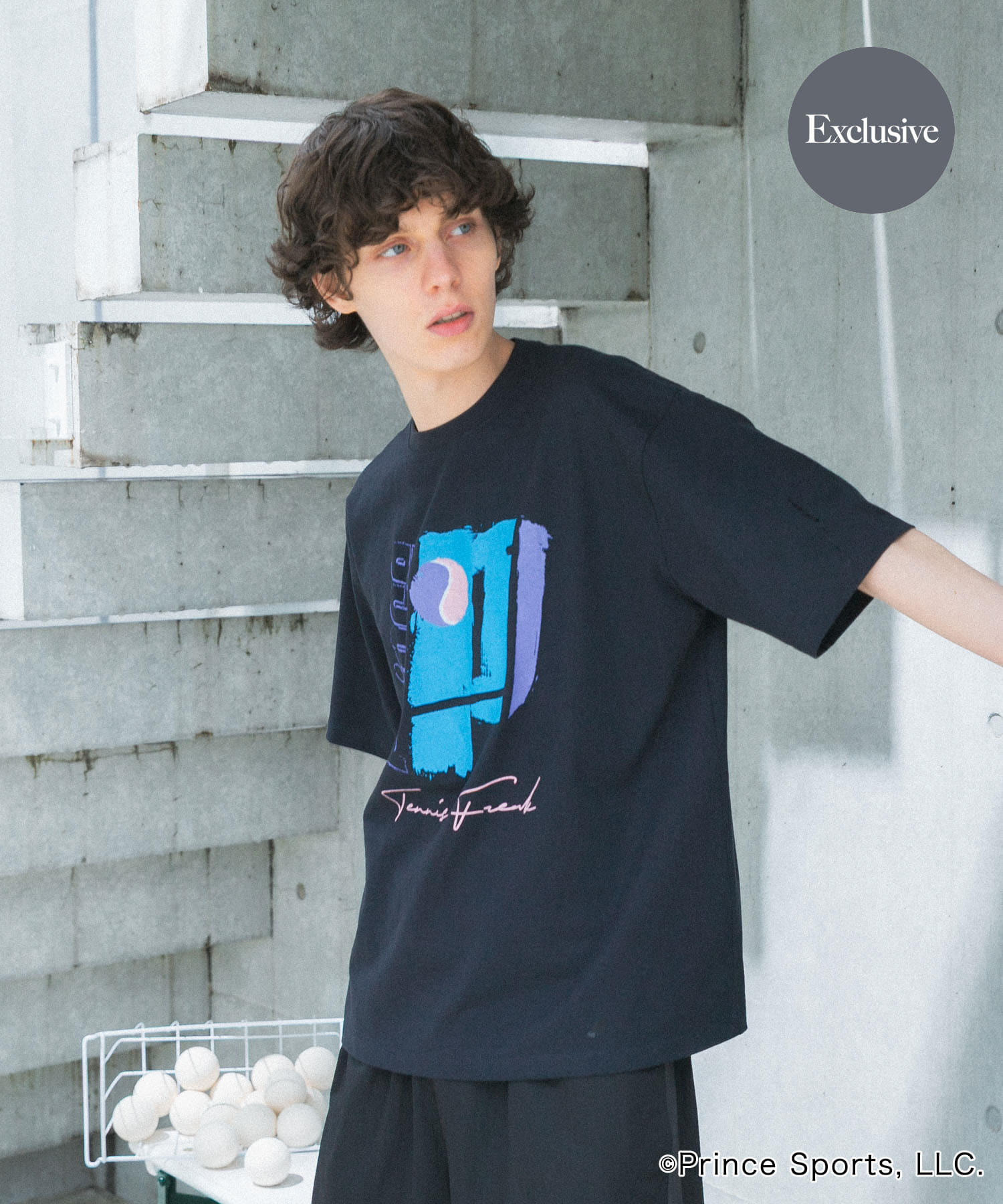 『別注』prince　グラフィックショートスリーブTシャツ