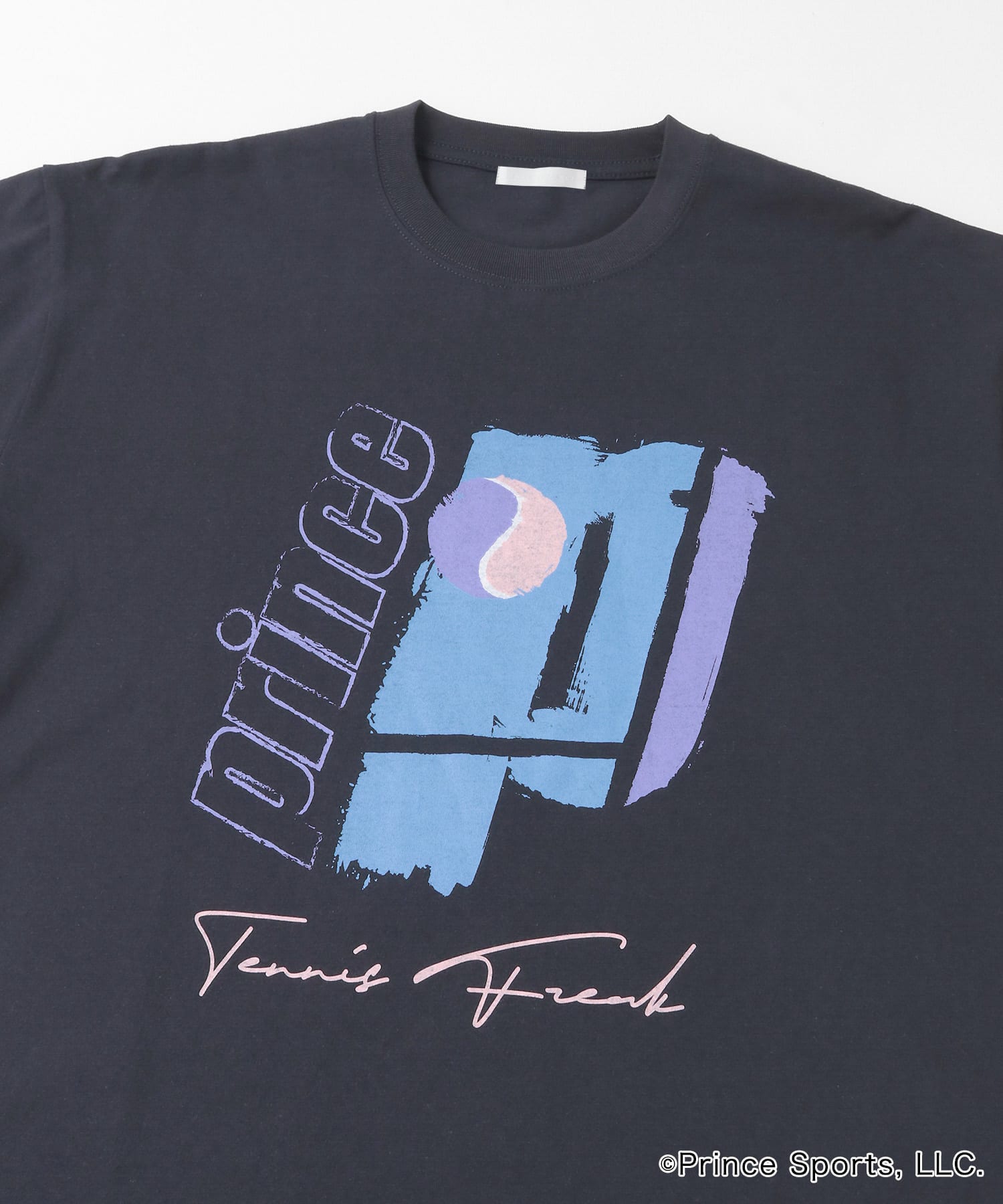 『別注』prince　グラフィックショートスリーブTシャツ CHARCOAL M