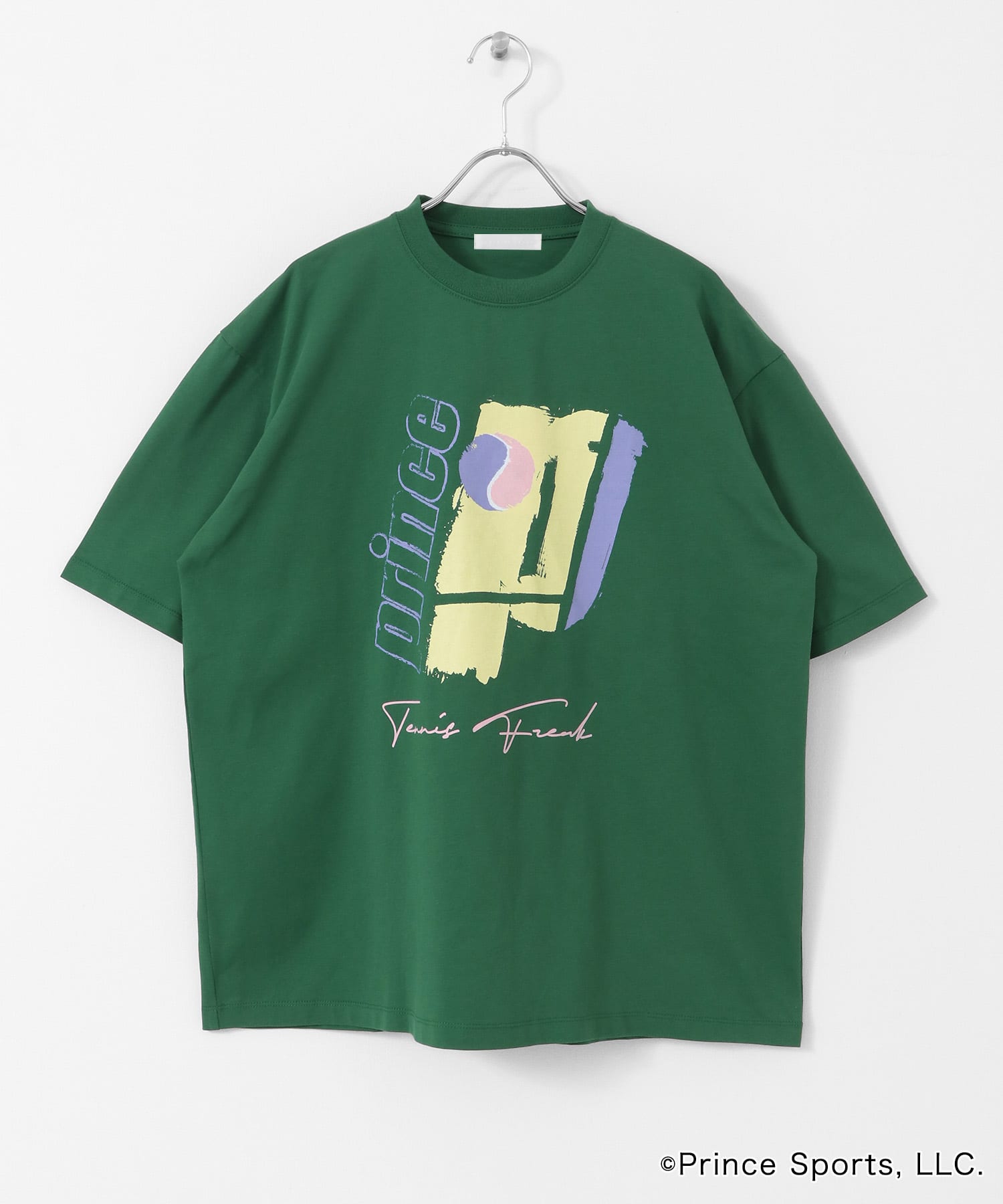 別注』prince グラフィックショートスリーブTシャツ(M CHARCOAL