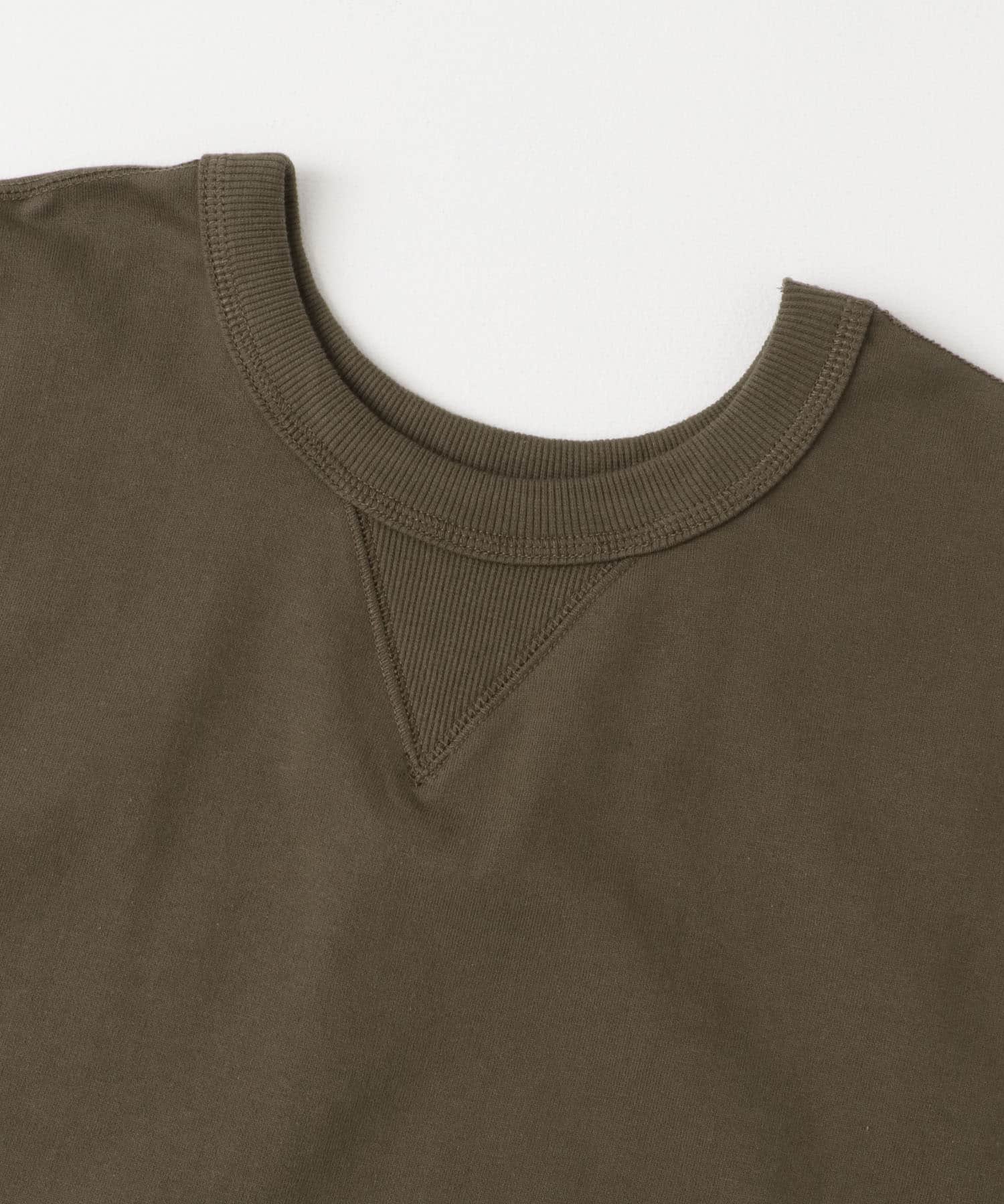 ライトスウェットショートスリーブTシャツ BROWN M