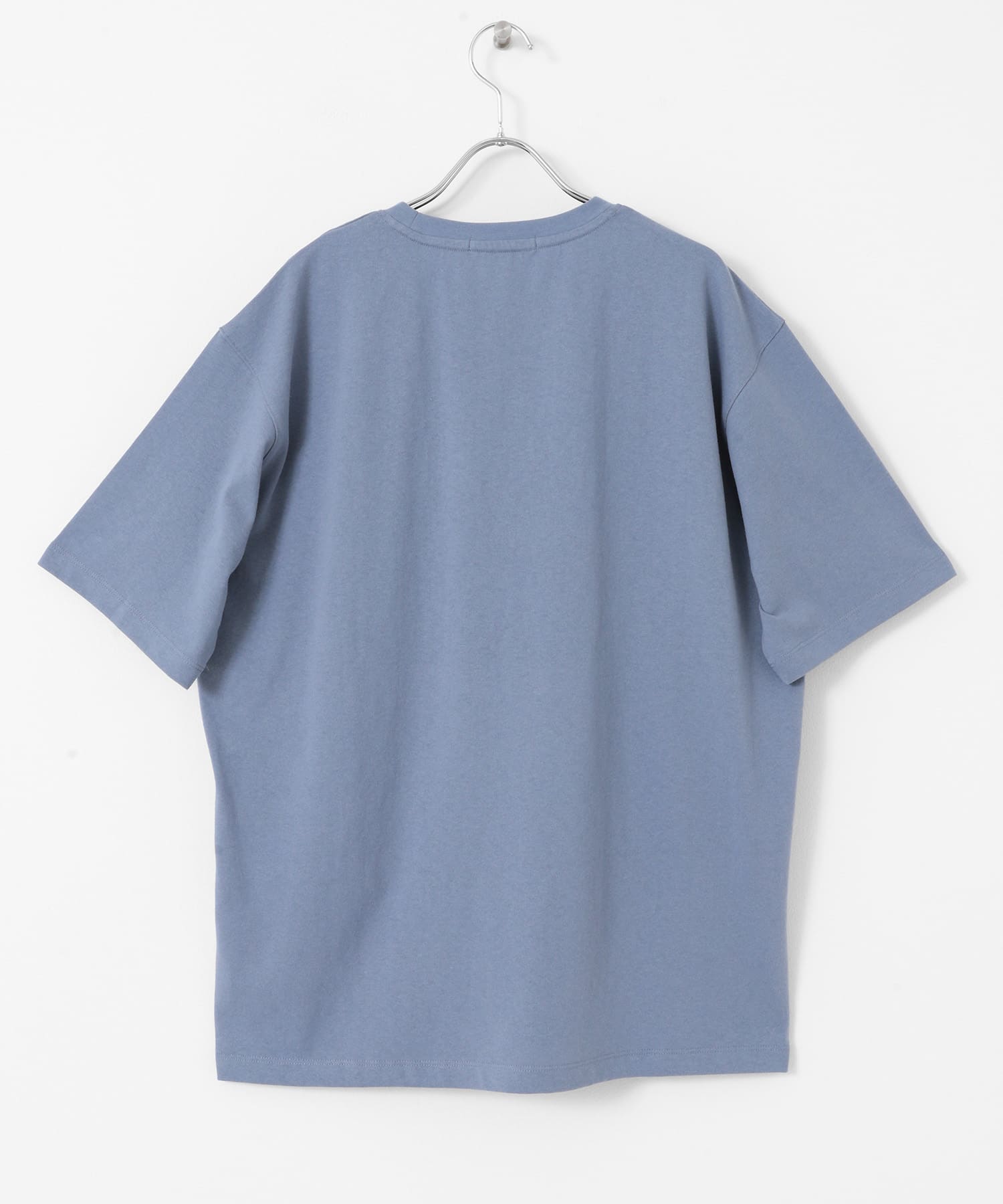 『別注』SENSE OF PLACE×JAWS　プリントT-SHIRTS/B BLUE M