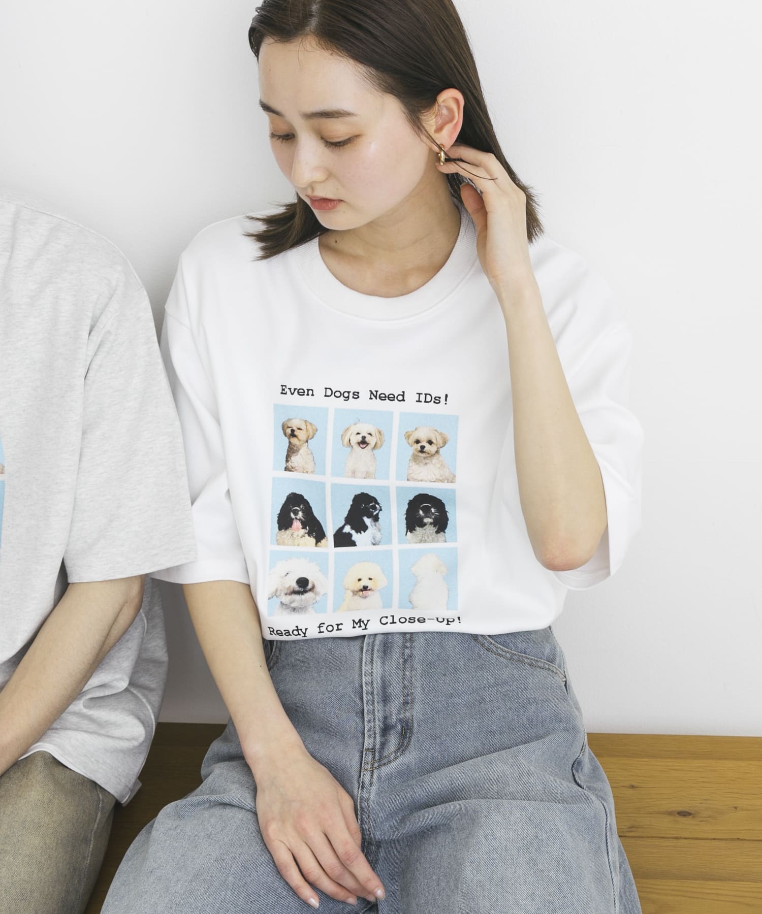 【新品】M'S GRACY　仔犬刺繍　カットソー 香水瓶モチーフカットソー | msgracy