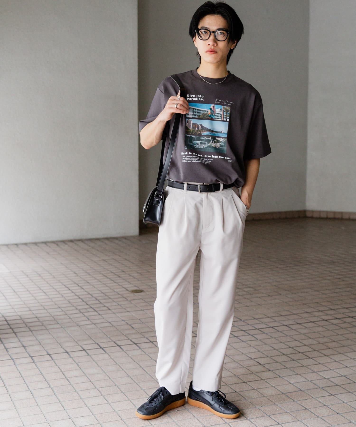 身長：176cm サイズ：L