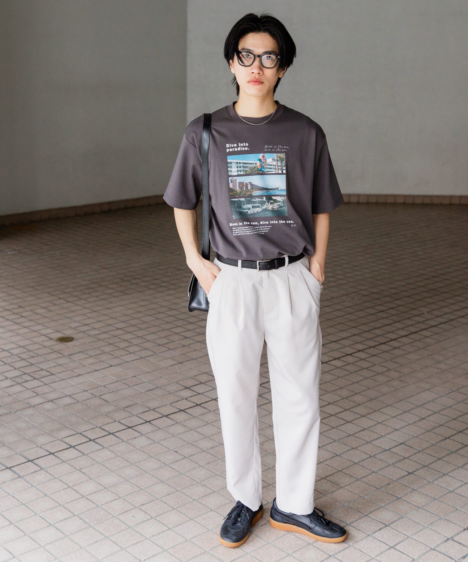 身長：176cm サイズ：L