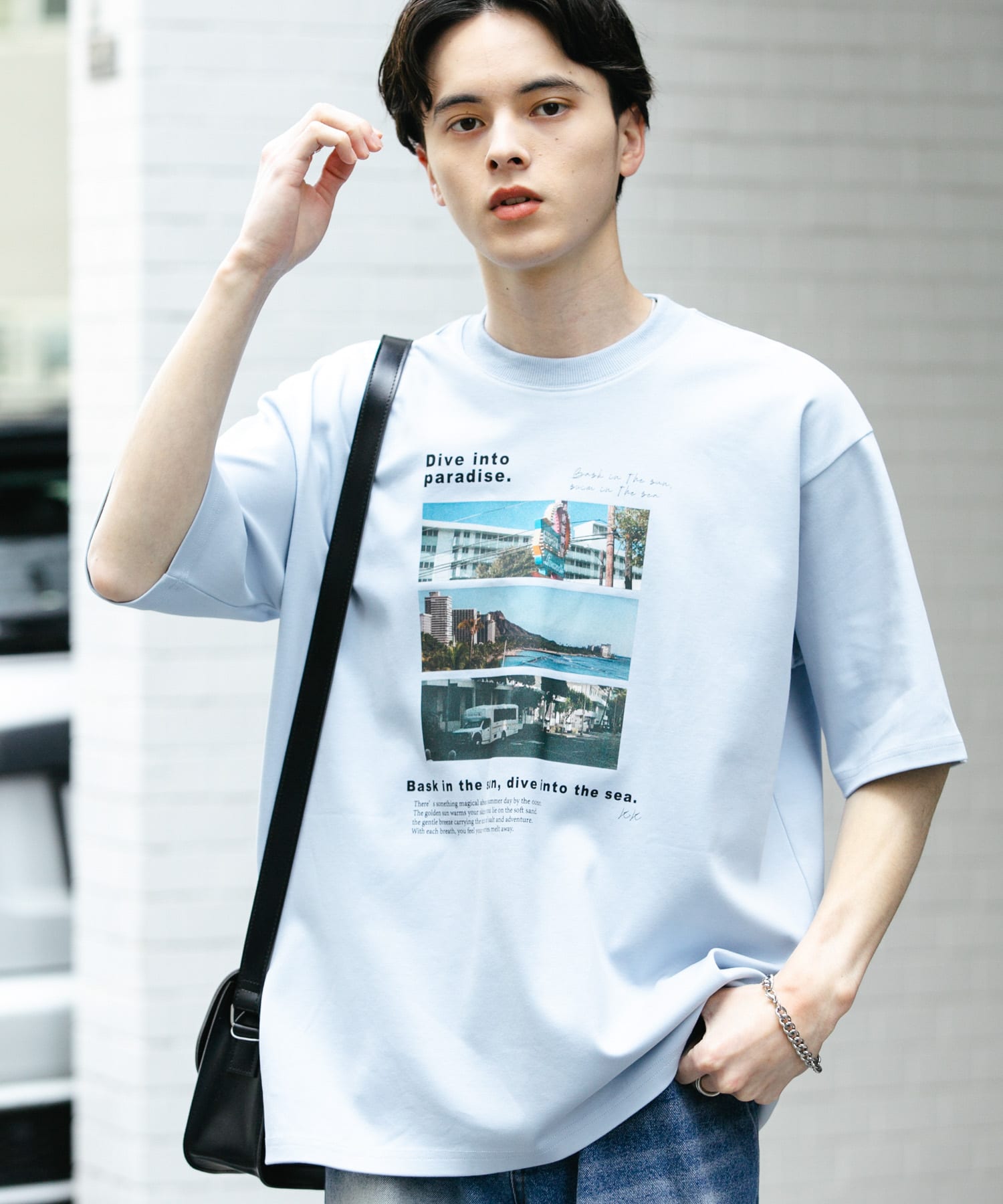 身長：173cm サイズ：L