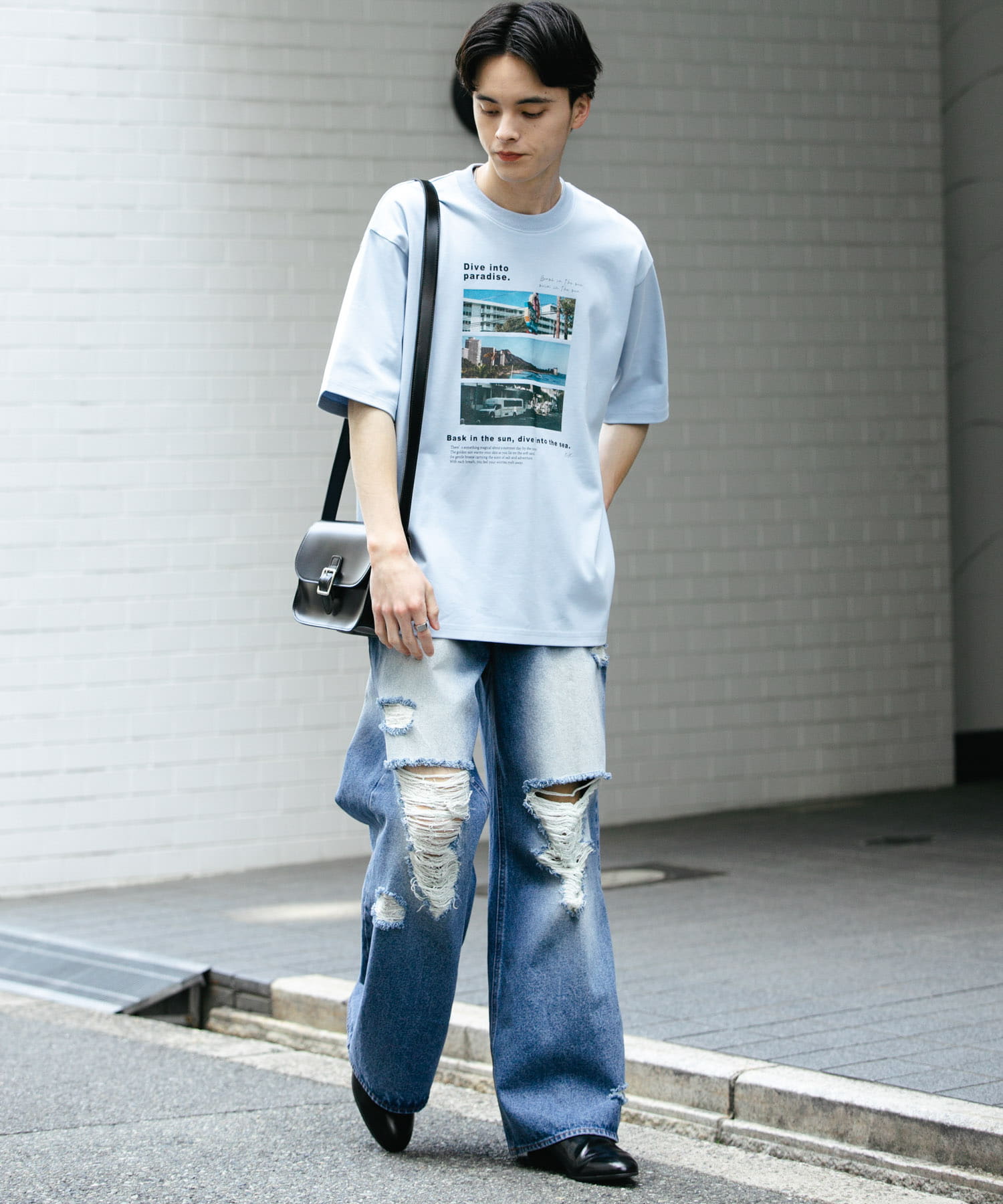 身長：173cm サイズ：L