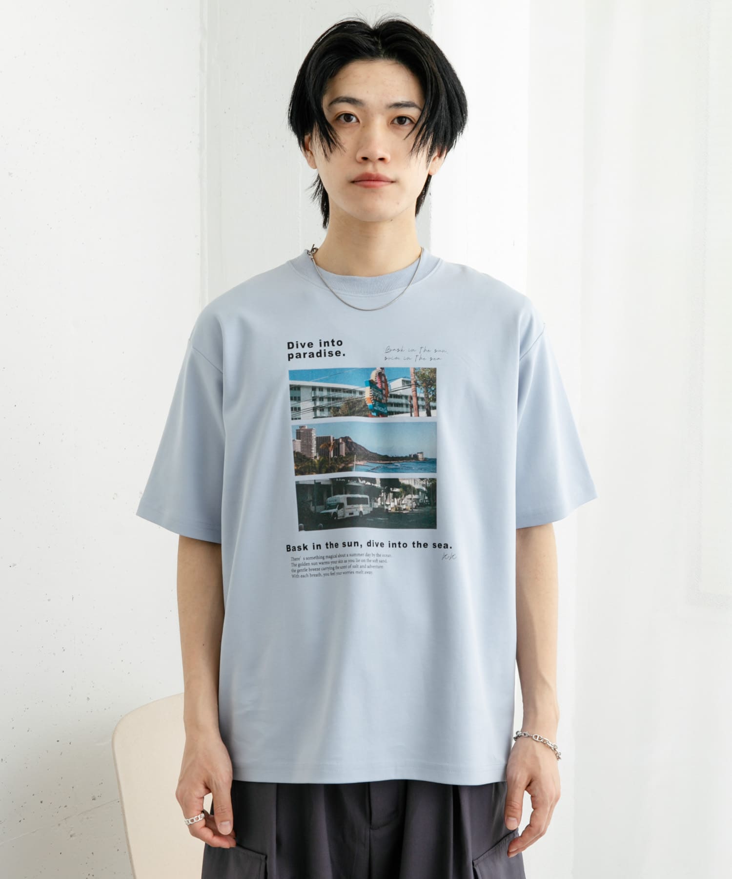 身長：176cm サイズ：L