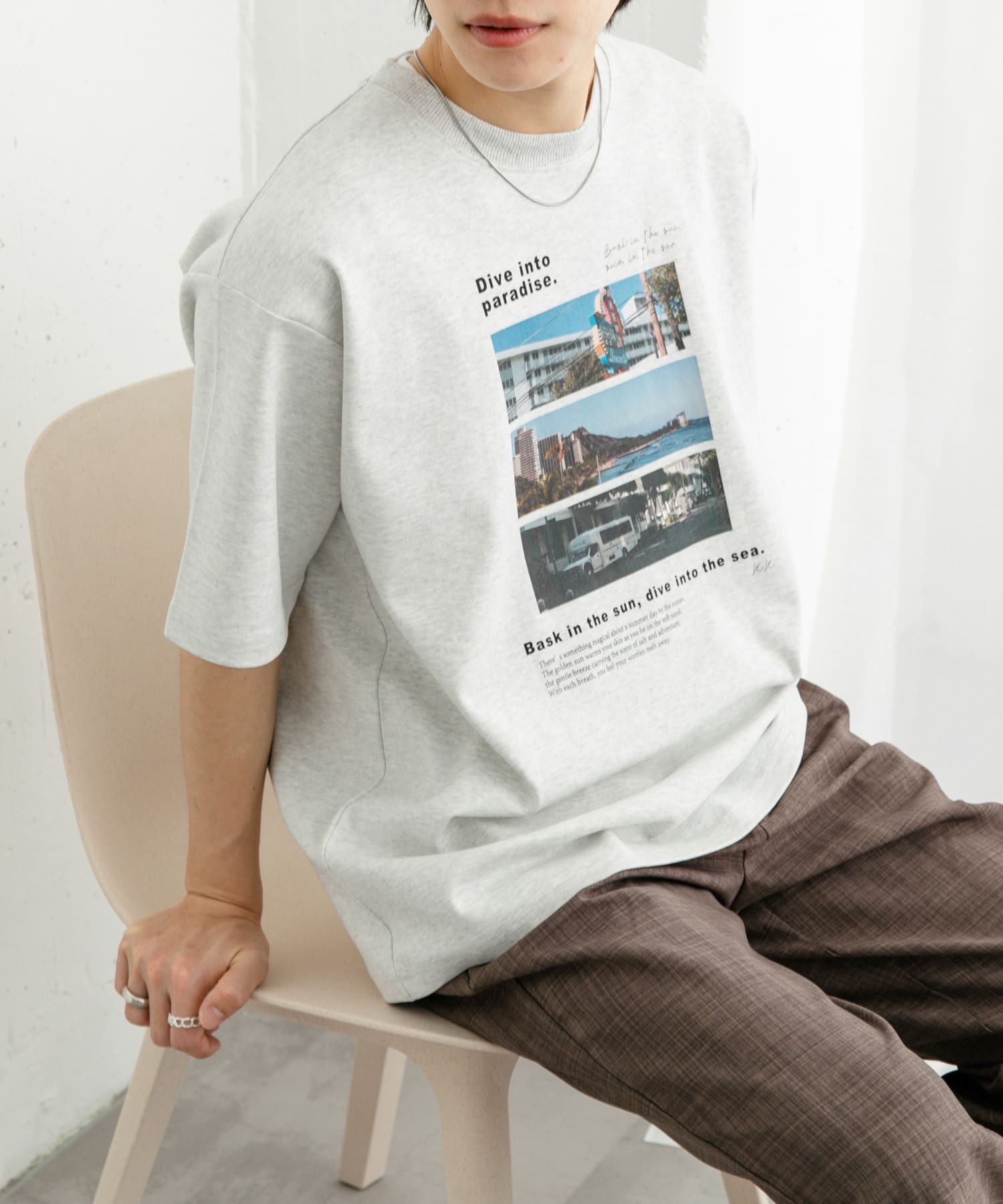 身長：176cm サイズ：L