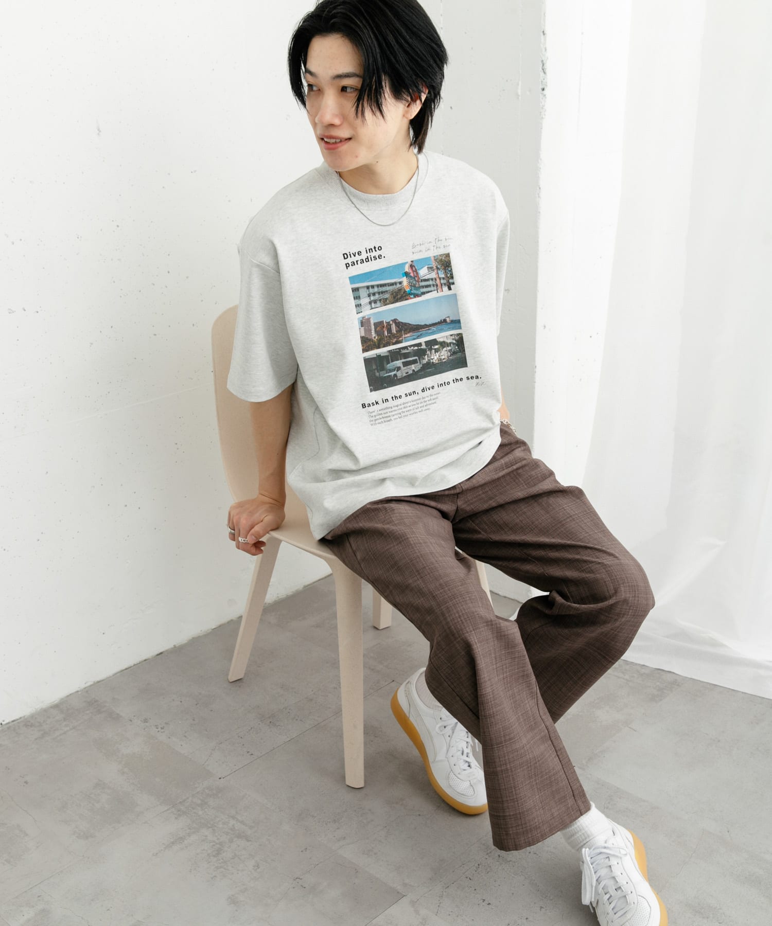 身長：176cm サイズ：L