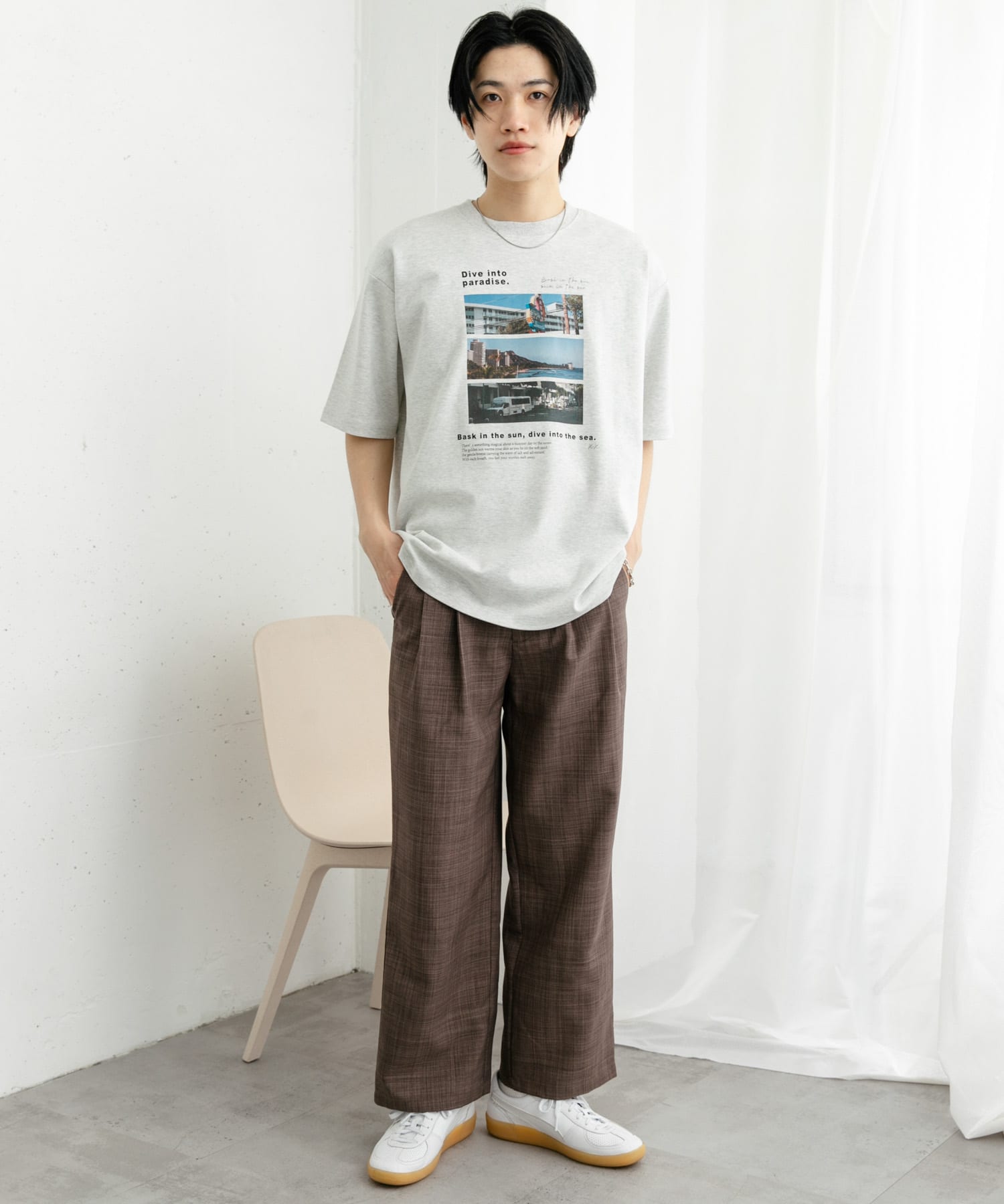 身長：176cm サイズ：L