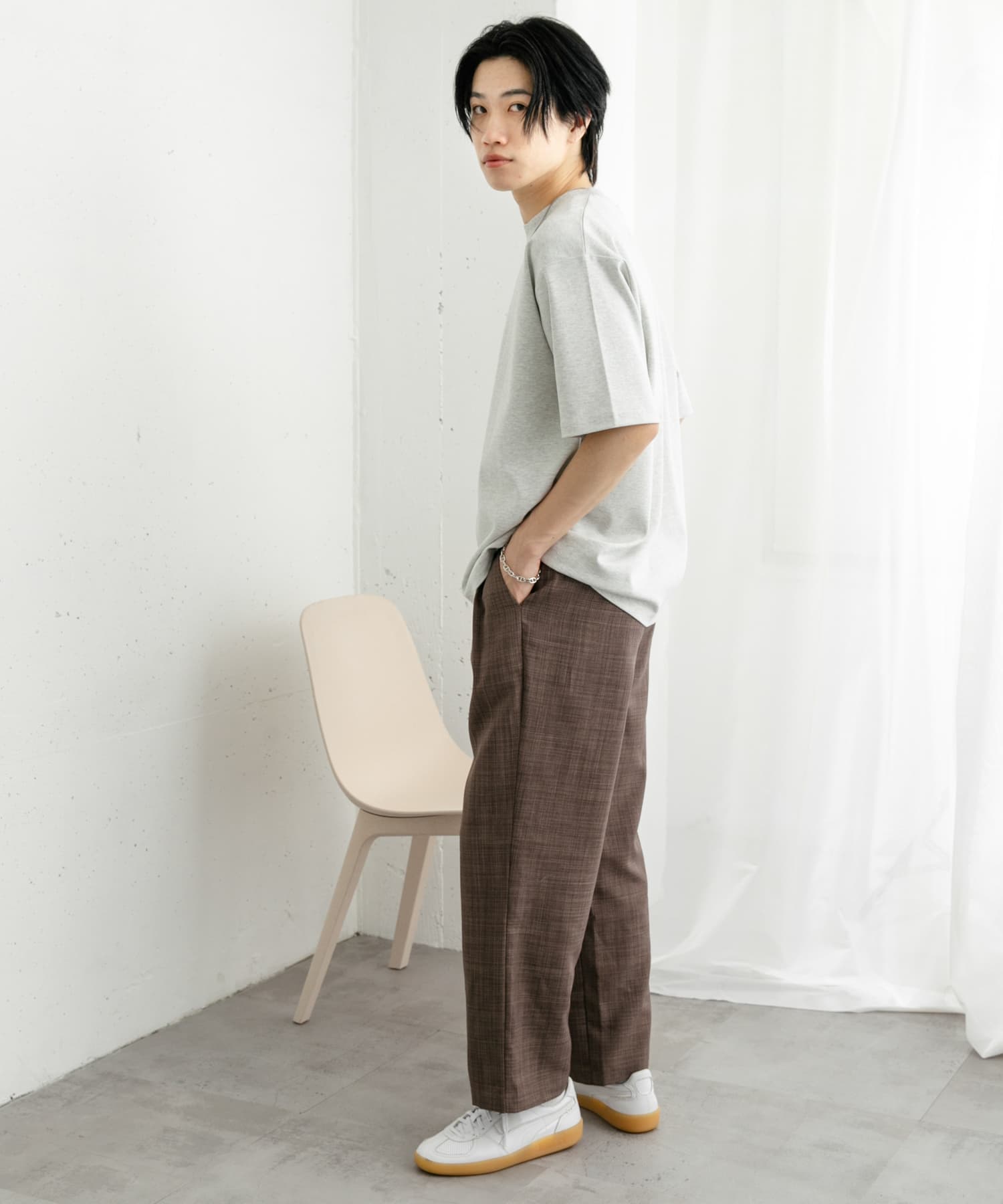 身長：176cm サイズ：L