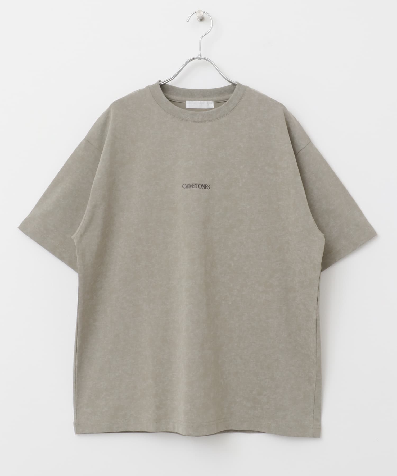 スノーダイクルーネックロゴTシャツ KHAKI M