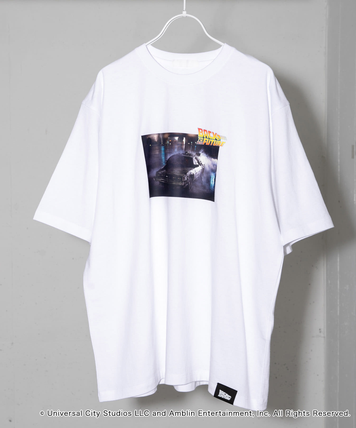 『別注』SENSE OF PLACE×BTTF クルーネックプリントTシャツ C