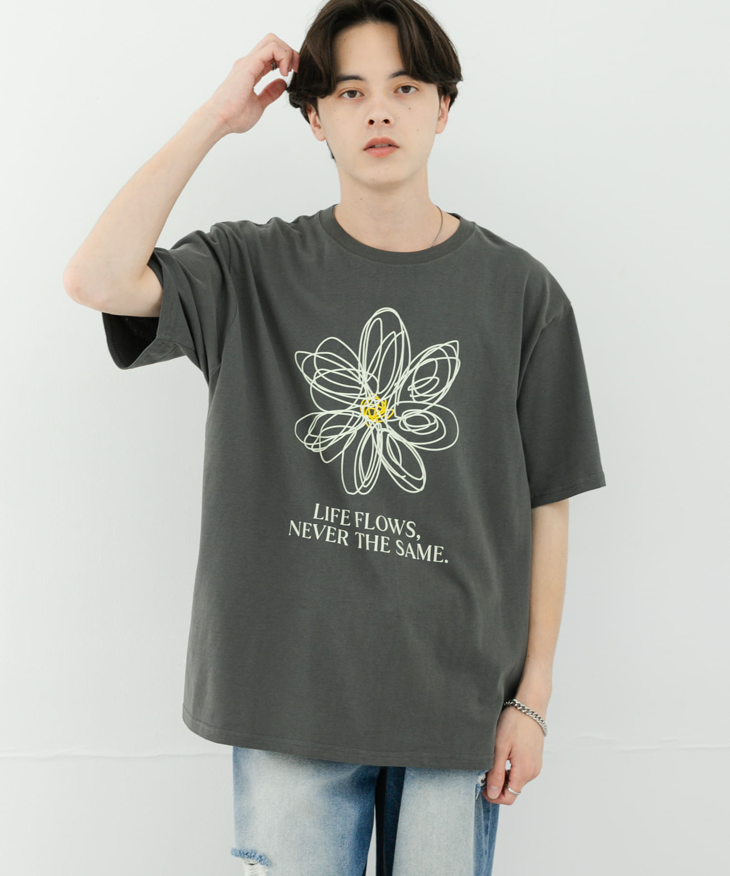 身長：173cm サイズ：L