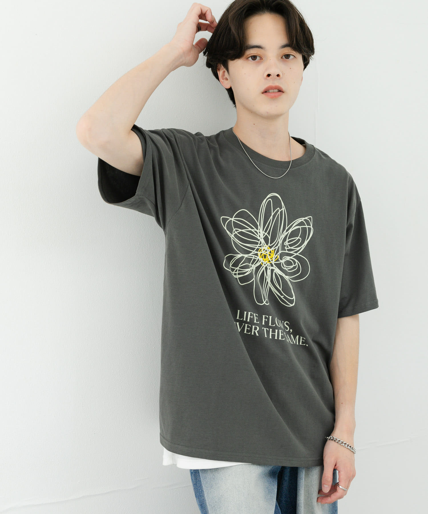 身長：173cm サイズ：L