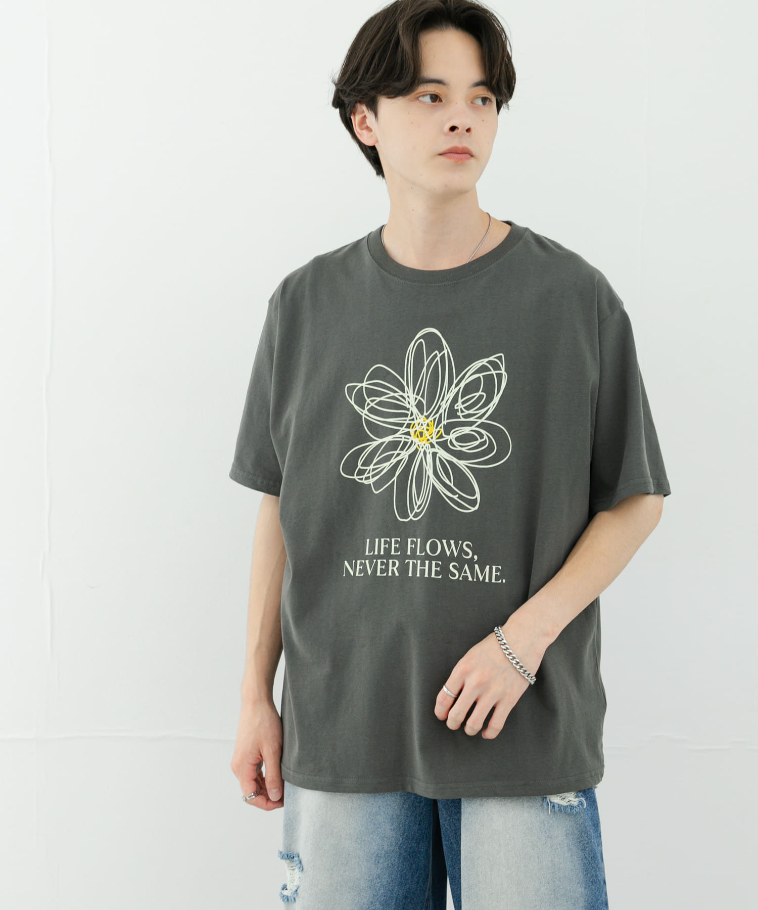 身長：173cm サイズ：L