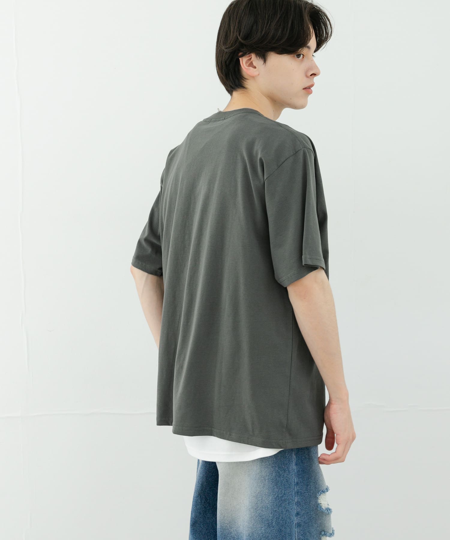 身長：173cm サイズ：L