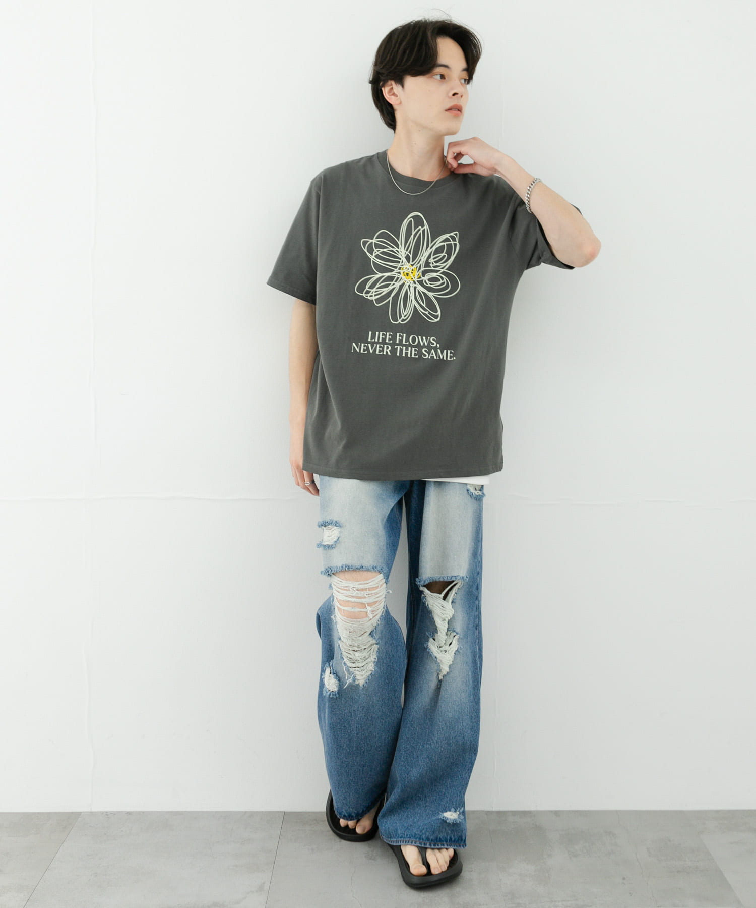 身長：173cm サイズ：L