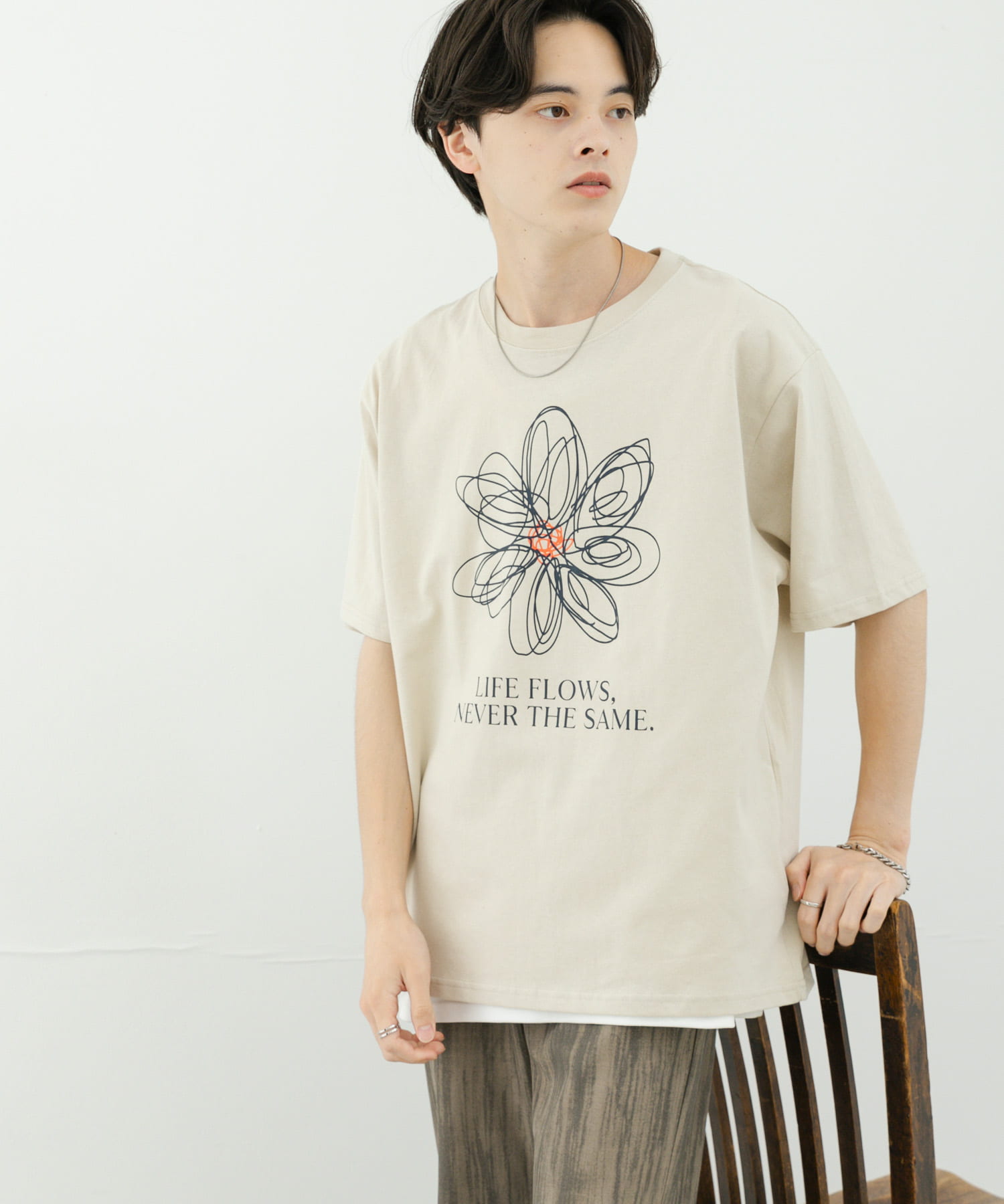 身長：173cm サイズ：L