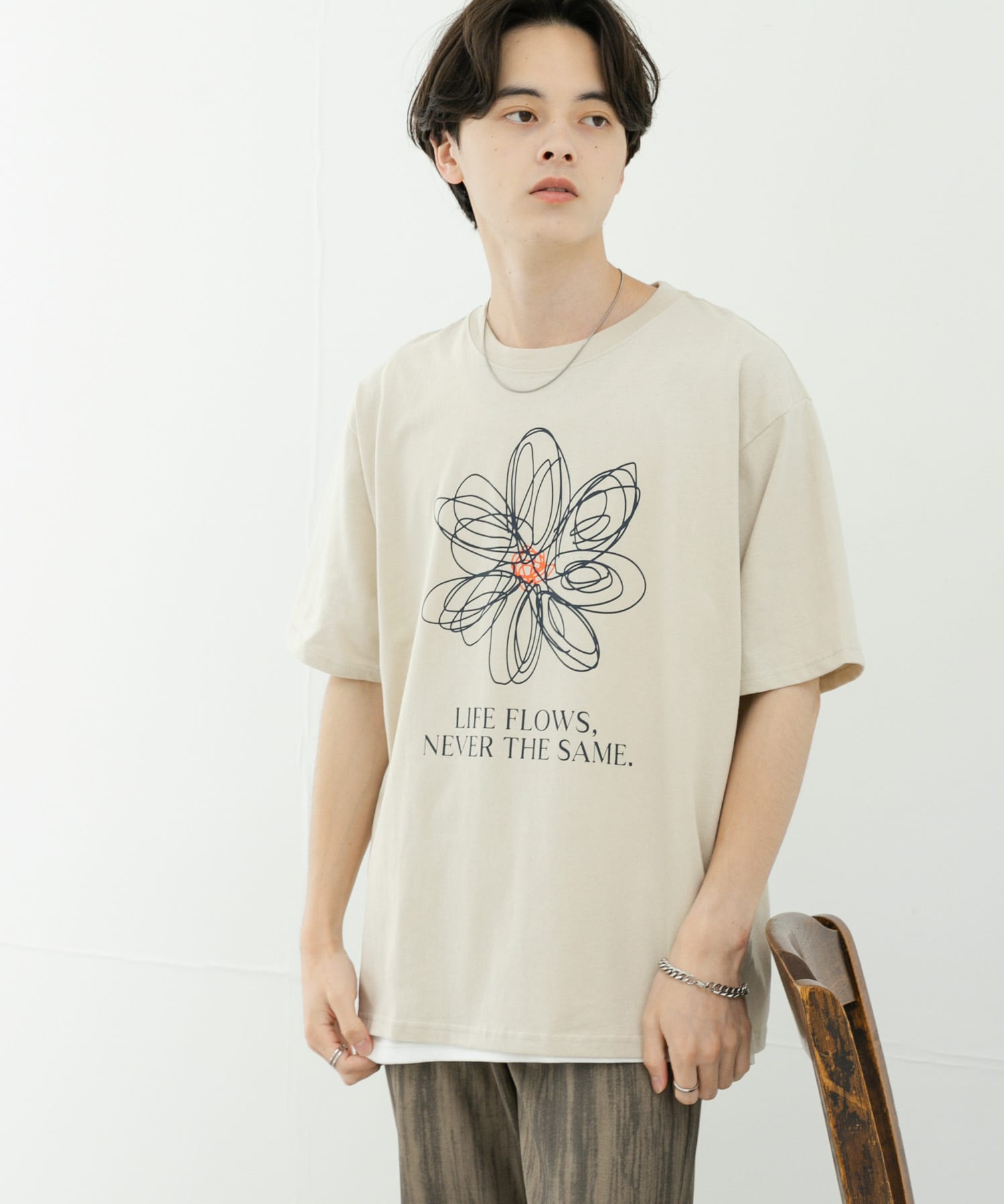 身長：173cm サイズ：L