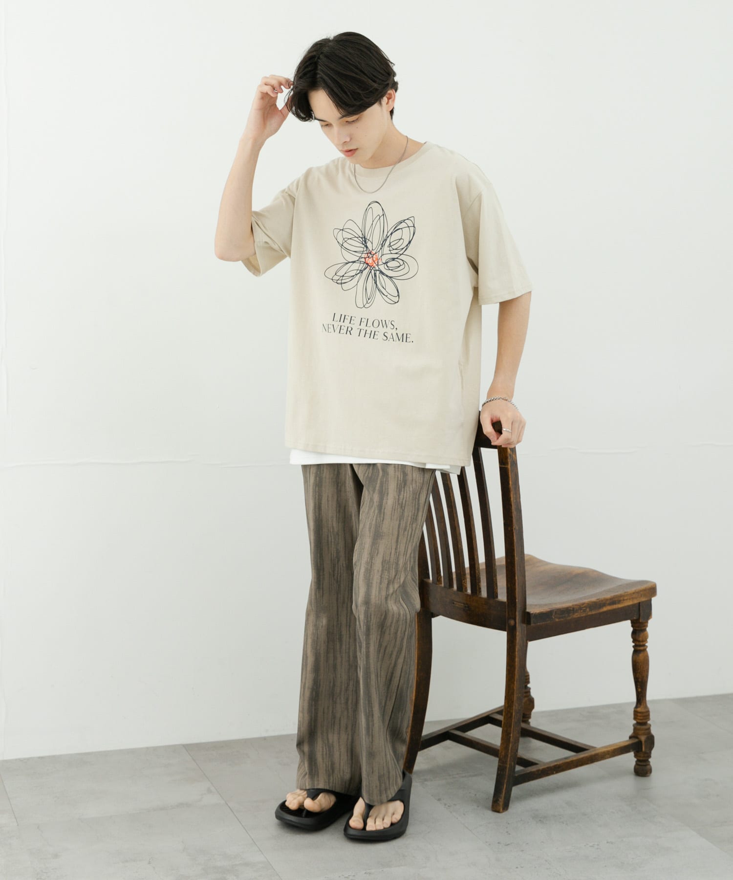 身長：173cm サイズ：L