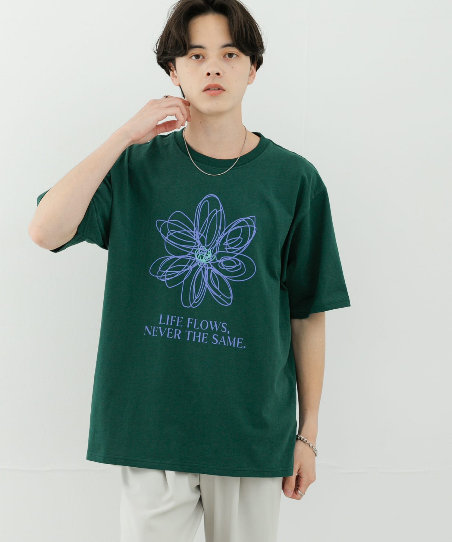 身長：173cm サイズ：L